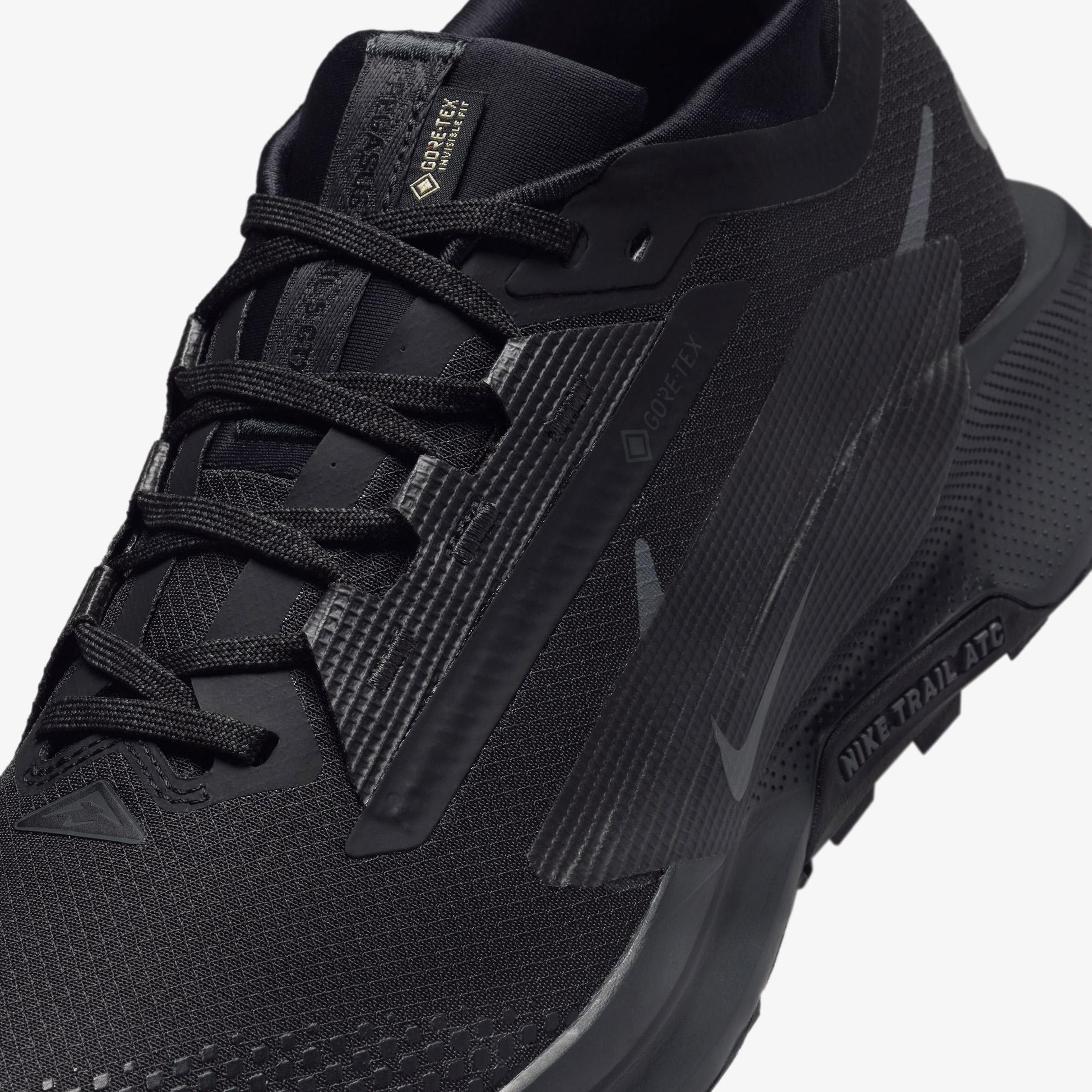 Nike Pegasus Trail 5 Gore-Tex Erkek Siyah Koşu Ayakkabısı