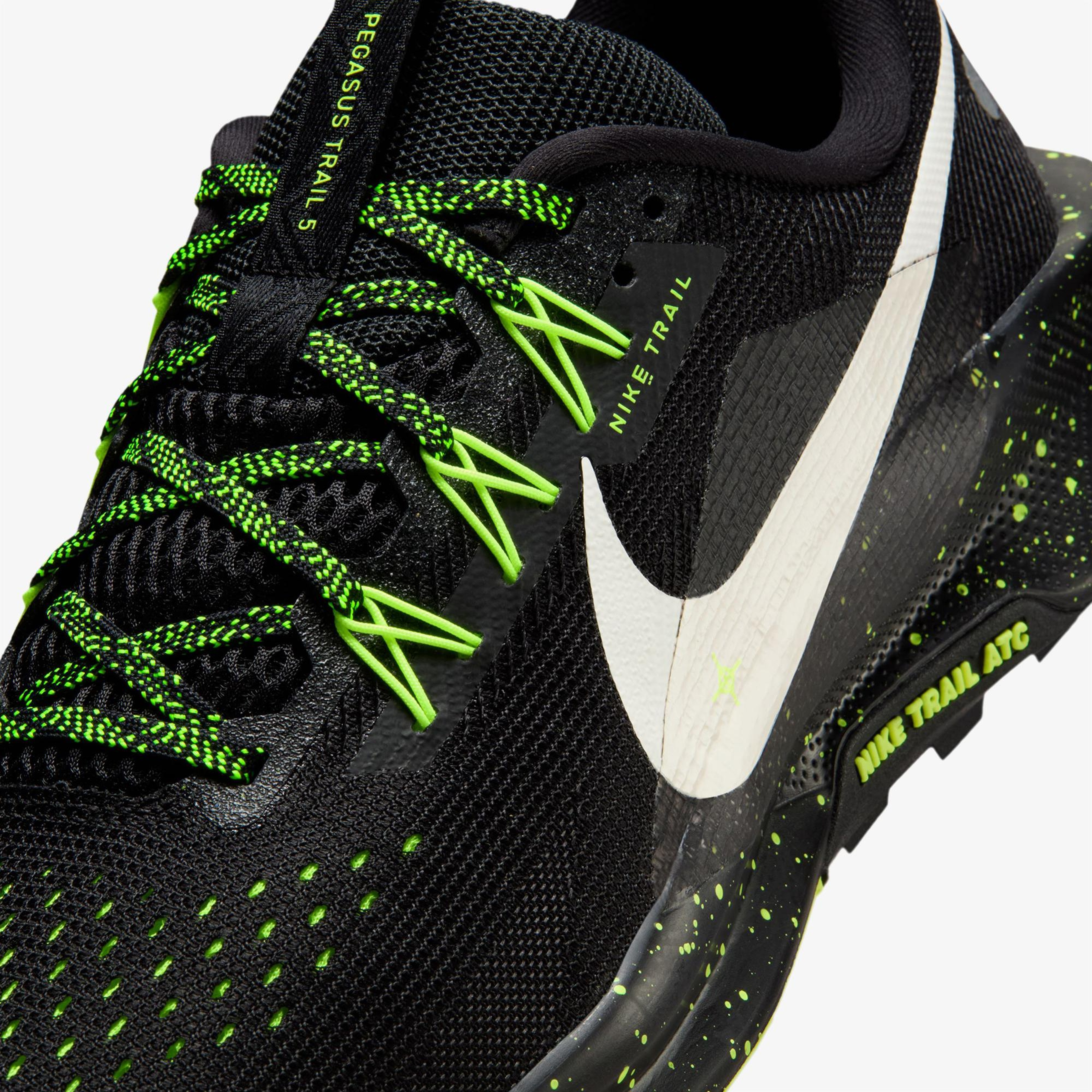 Nike Reactx Pegasus Trail 5 Erkek Siyah Koşu Ayakkabısı