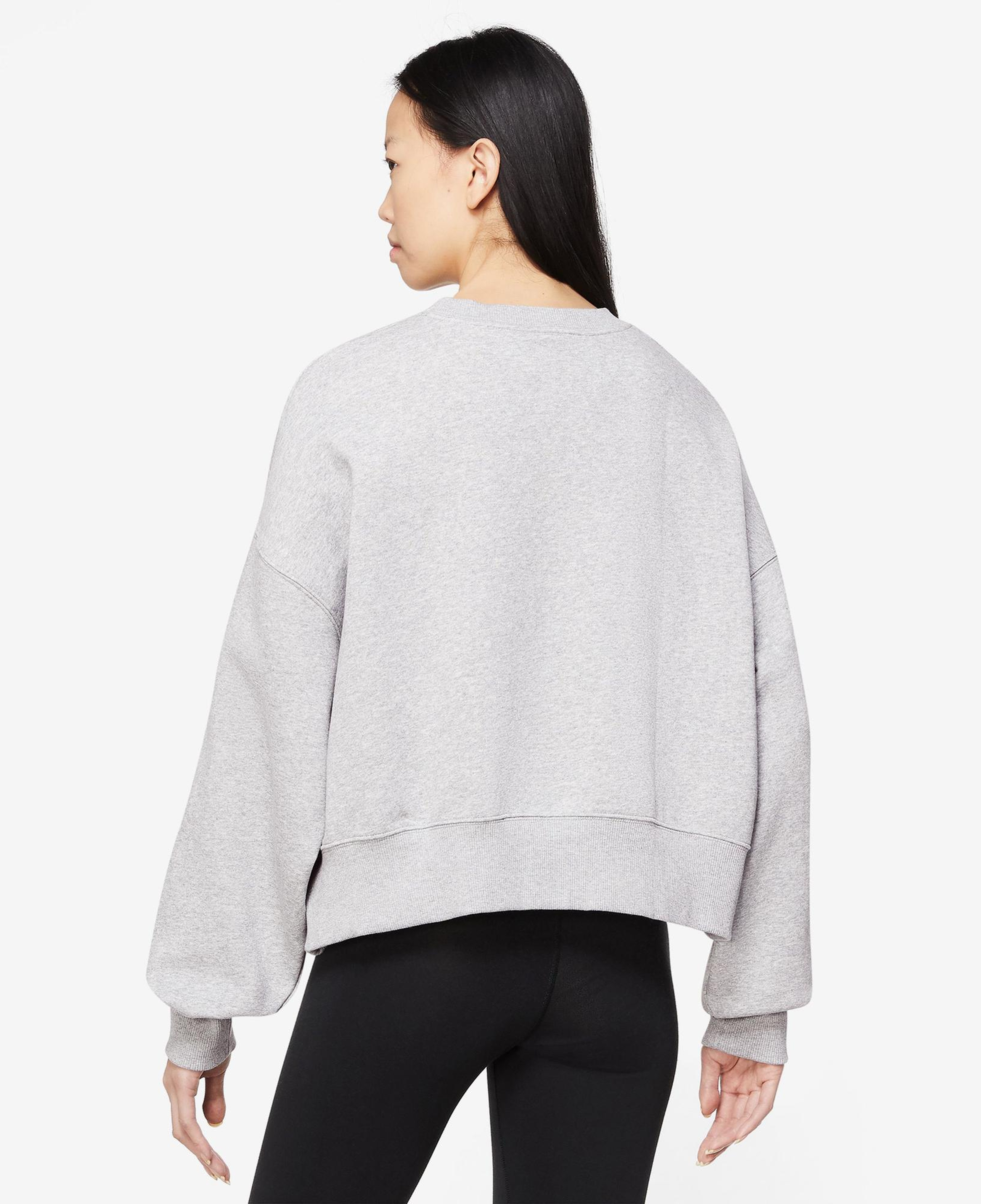 Nike Sportswear Phoenix Fleece Oversize Crew Kadın Gri Sweatshirt