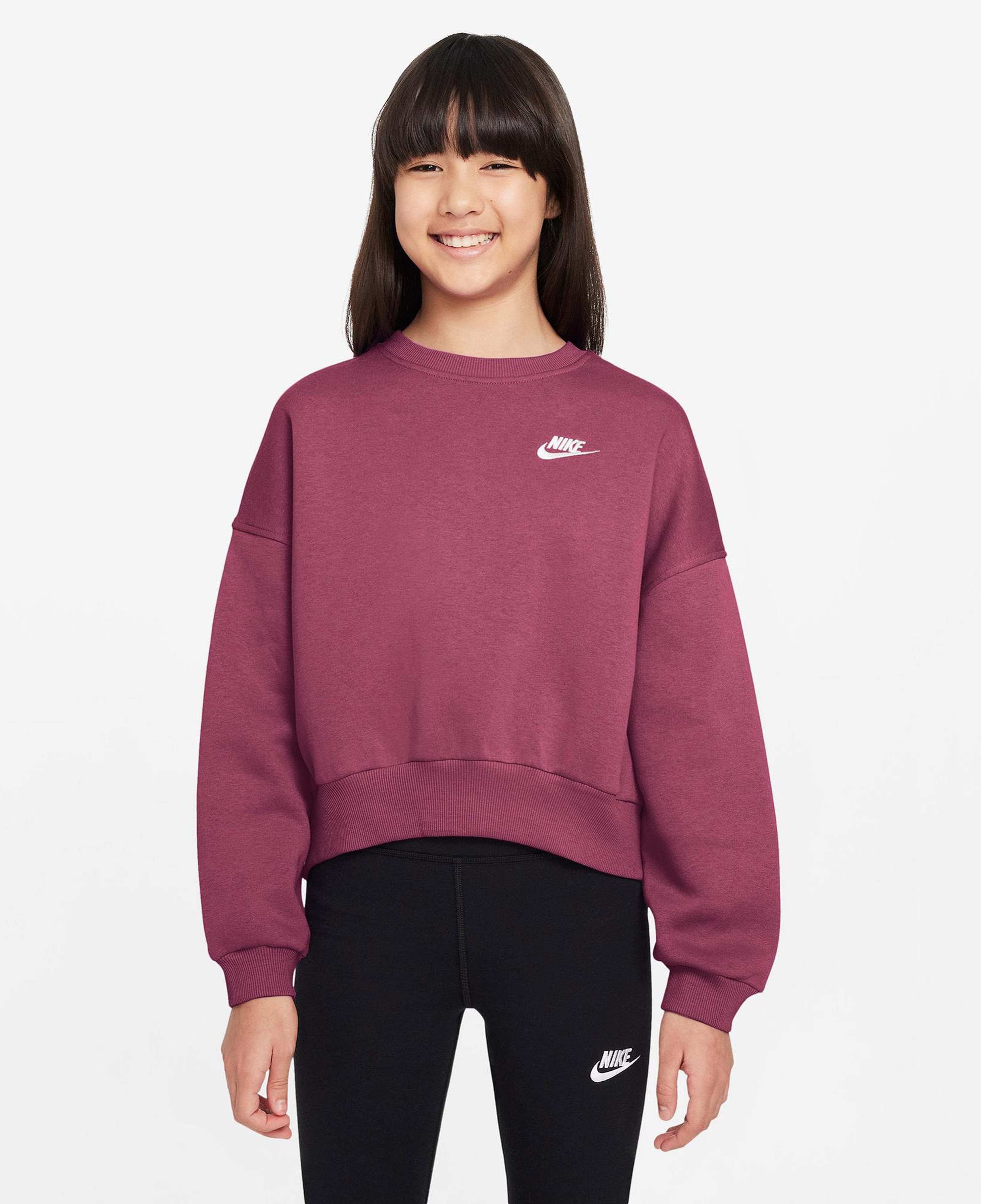 Nike Sportswear Club Fleece Çocuk Pembe Sweatshirt