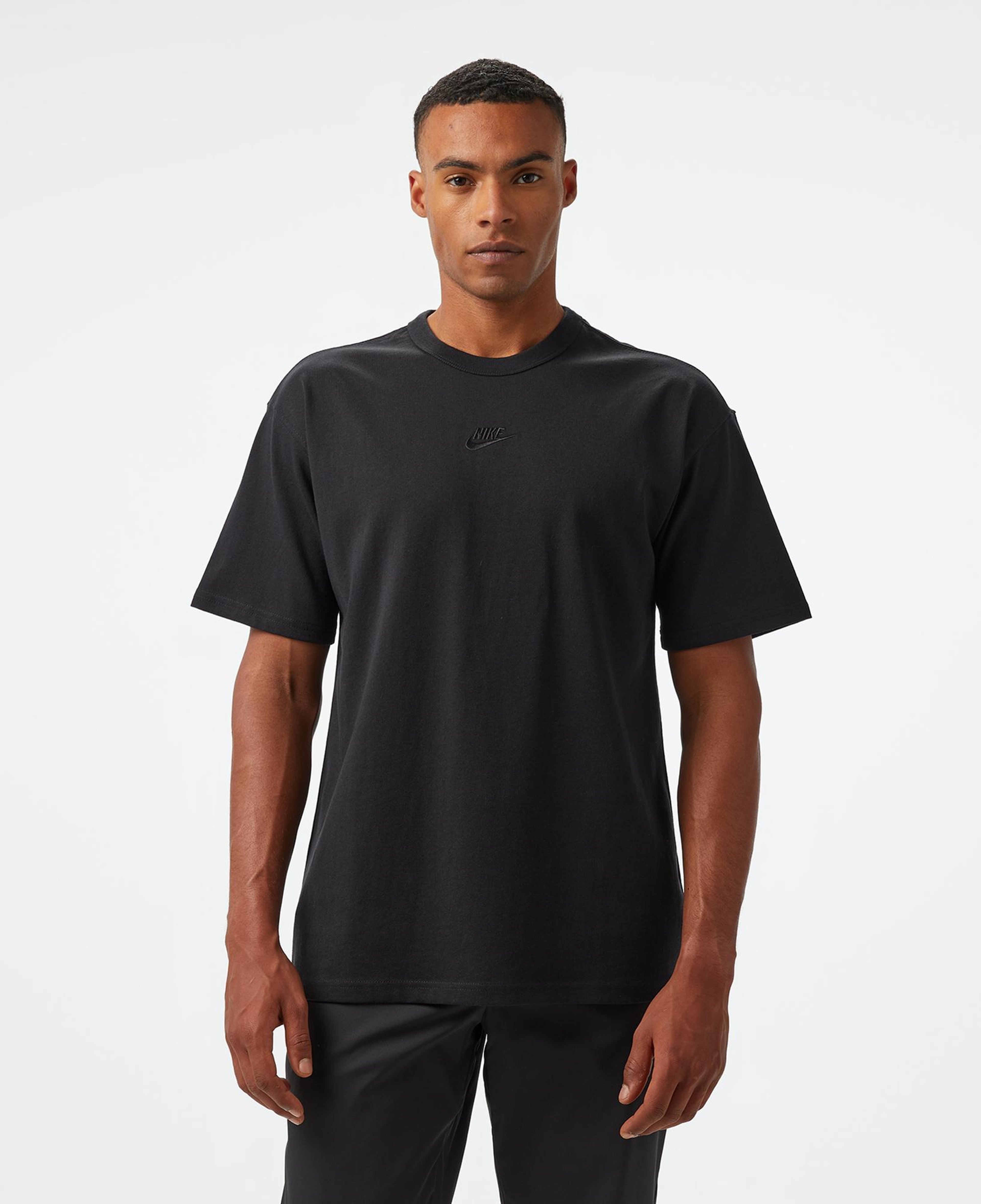 Nike Sportswear Premium Essential Sustainable Erkek Siyah T-Shirt