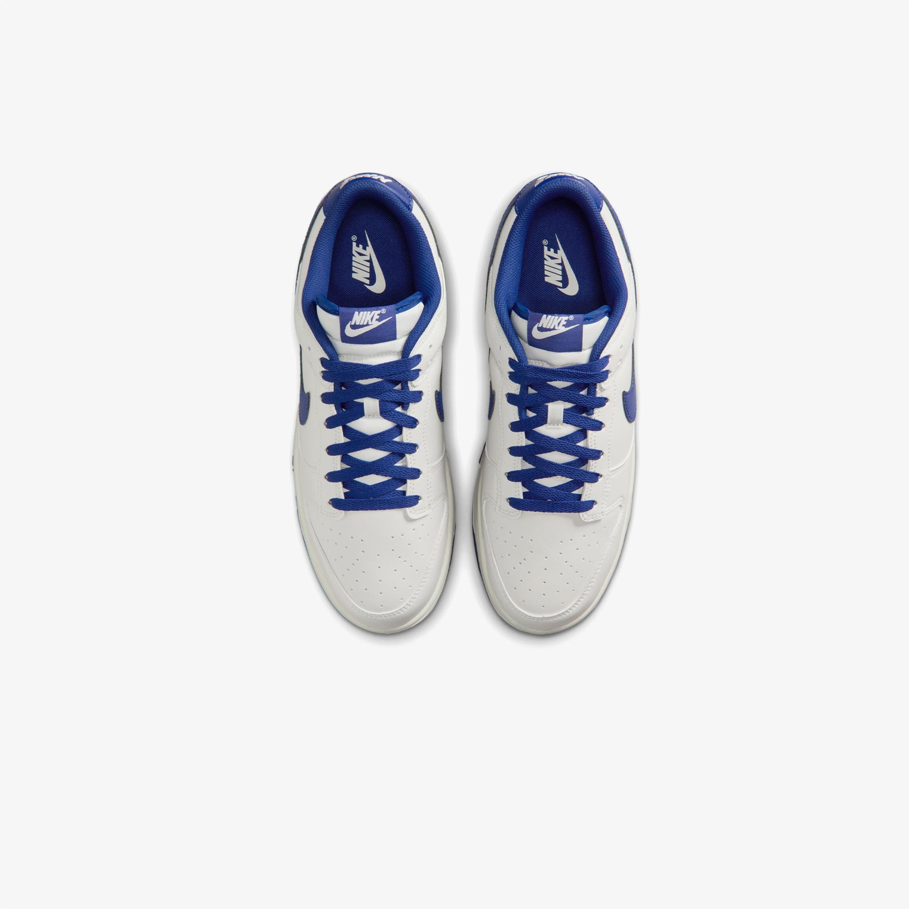 Nike Dunk Low Retro Erkek Beyaz/Mavi Spor Ayakkabı