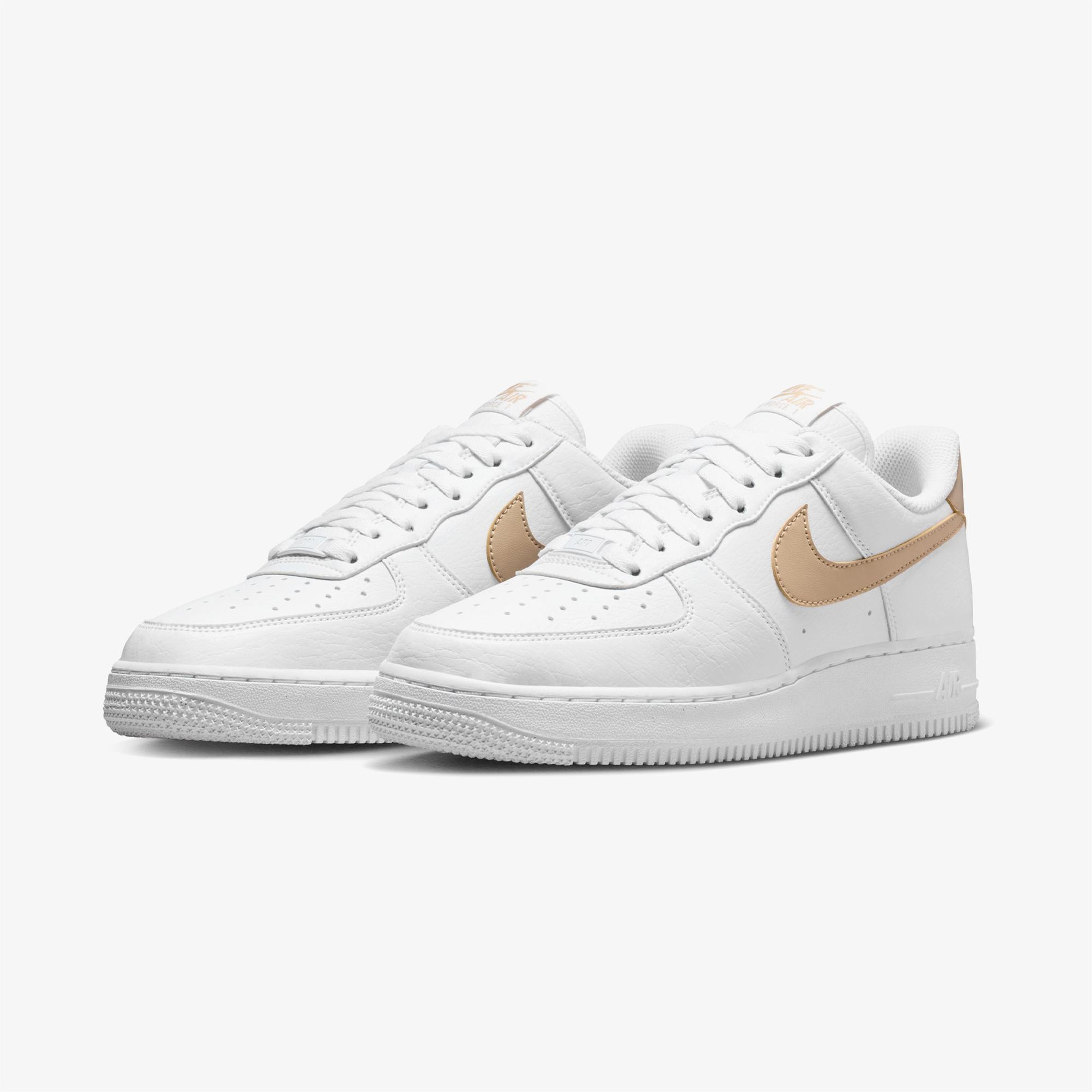 Nike Air Force 1 '07 Next Nature Kadın Beyaz/Bej Spor Ayakkabı