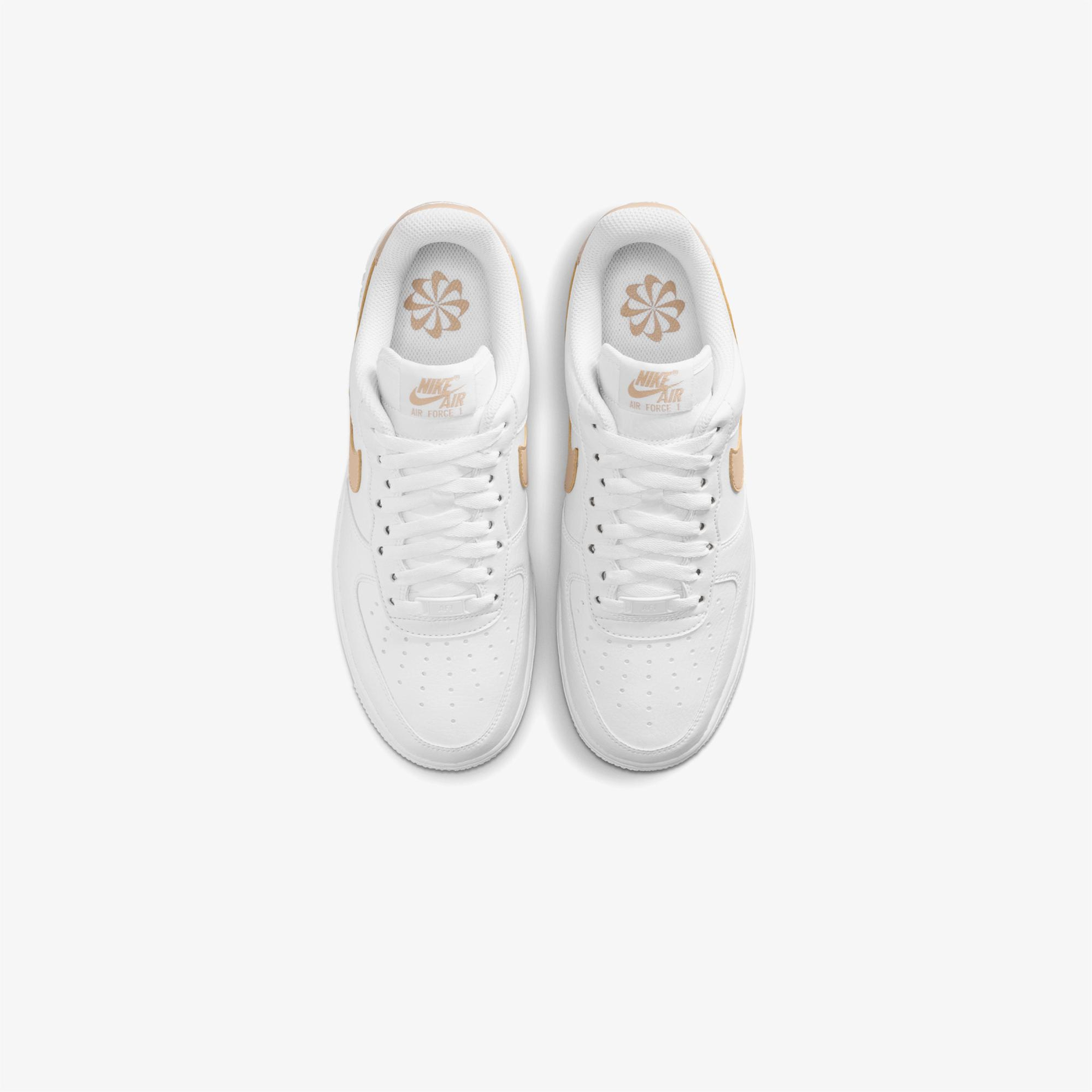 Nike Air Force 1 '07 Next Nature Kadın Beyaz/Bej Spor Ayakkabı