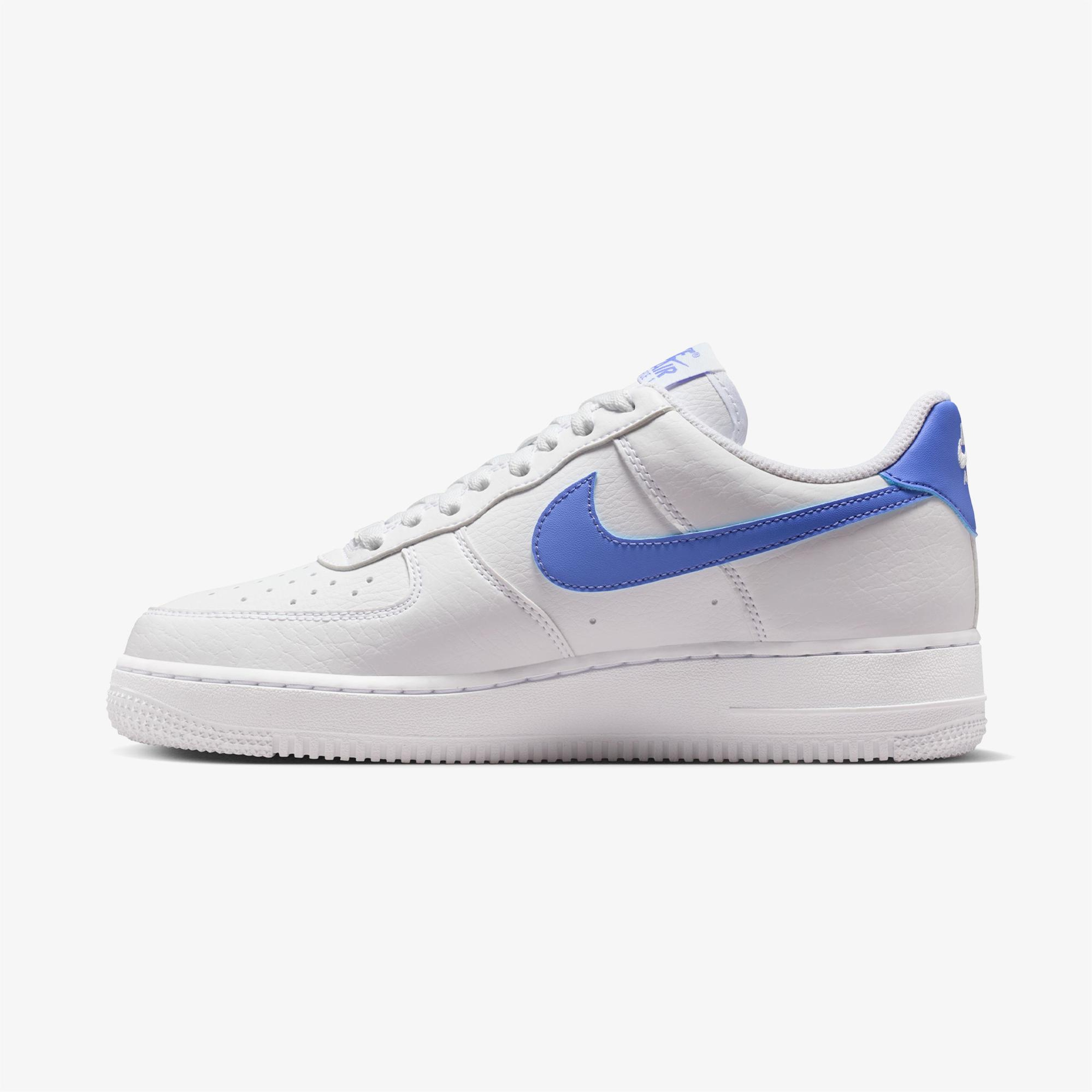 Nike Air Force 1 '07 Next Nature Kadın Beyaz/Mavi Spor Ayakkabı