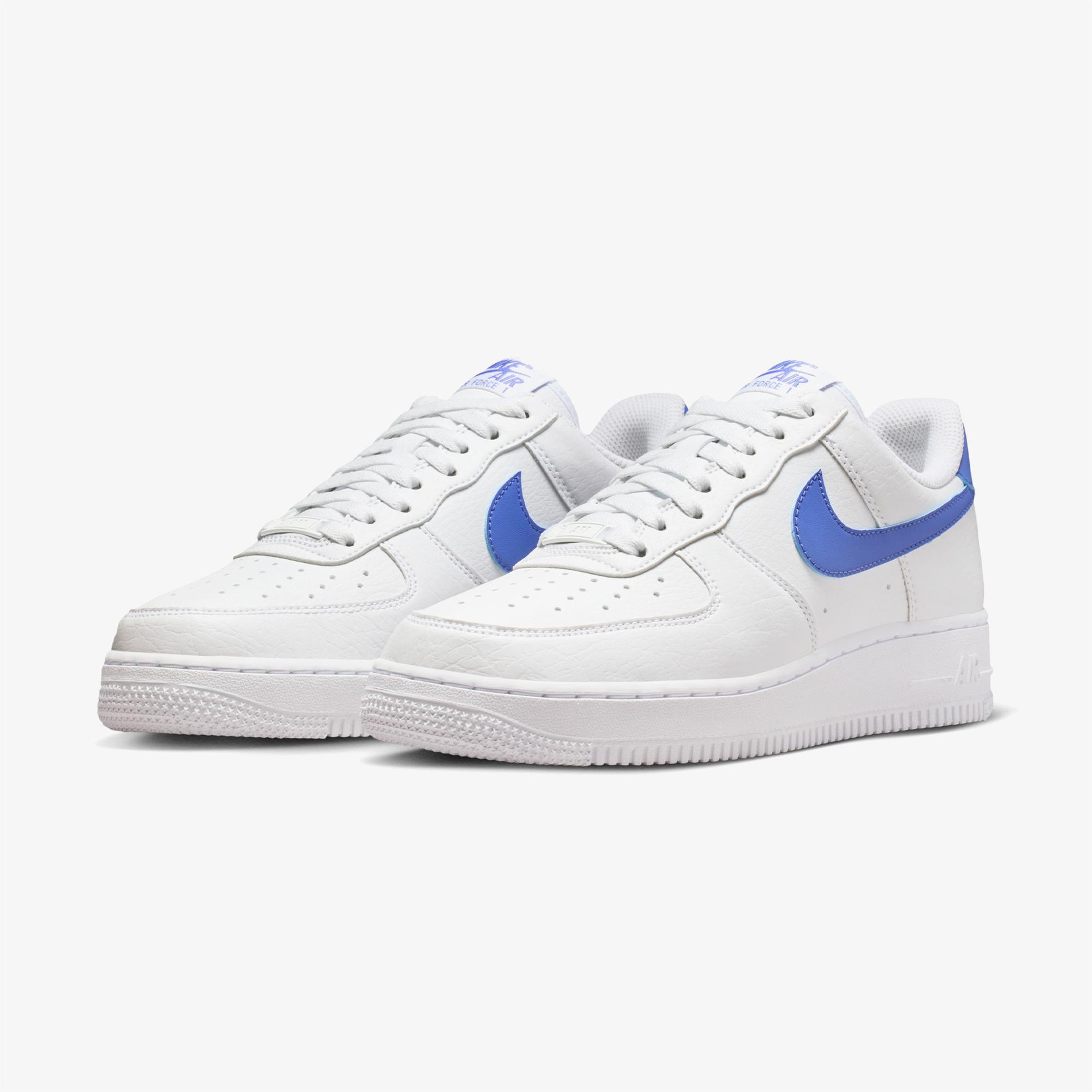 Nike Air Force 1 '07 Next Nature Kadın Beyaz/Mavi Spor Ayakkabı