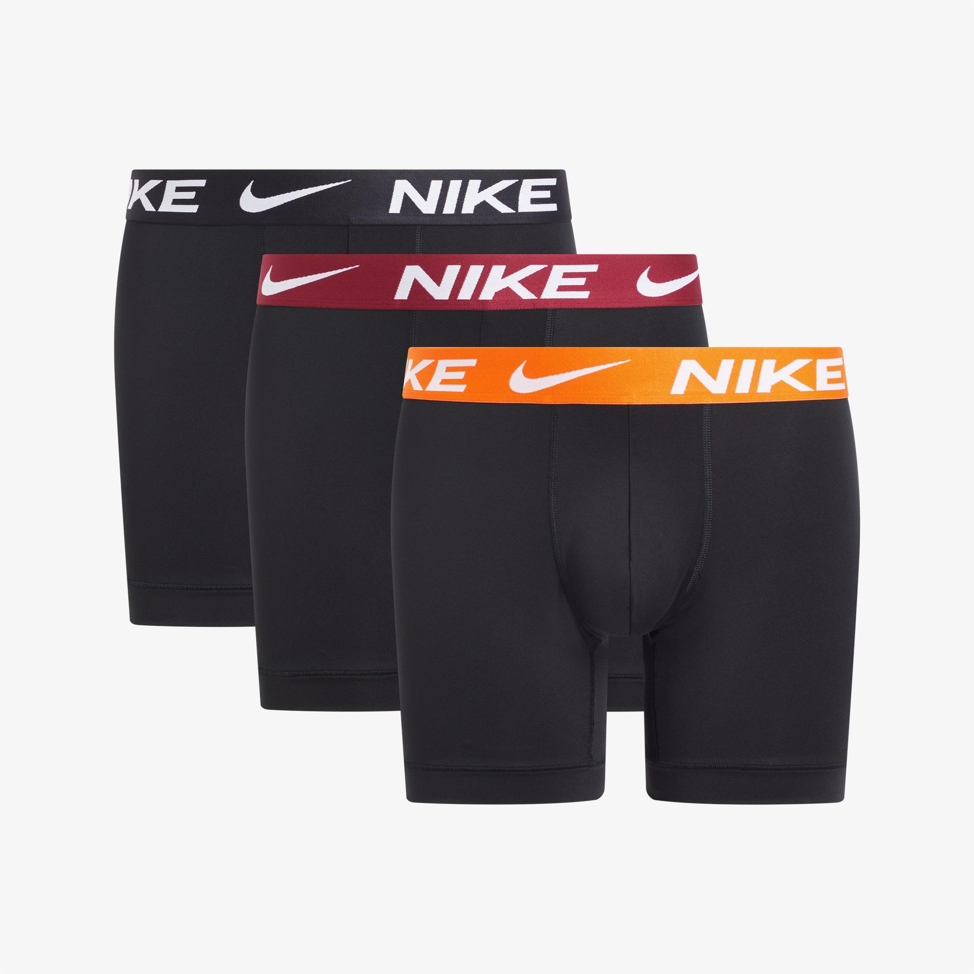 Nike Brief 3' lü Erkek Renkli Boxer