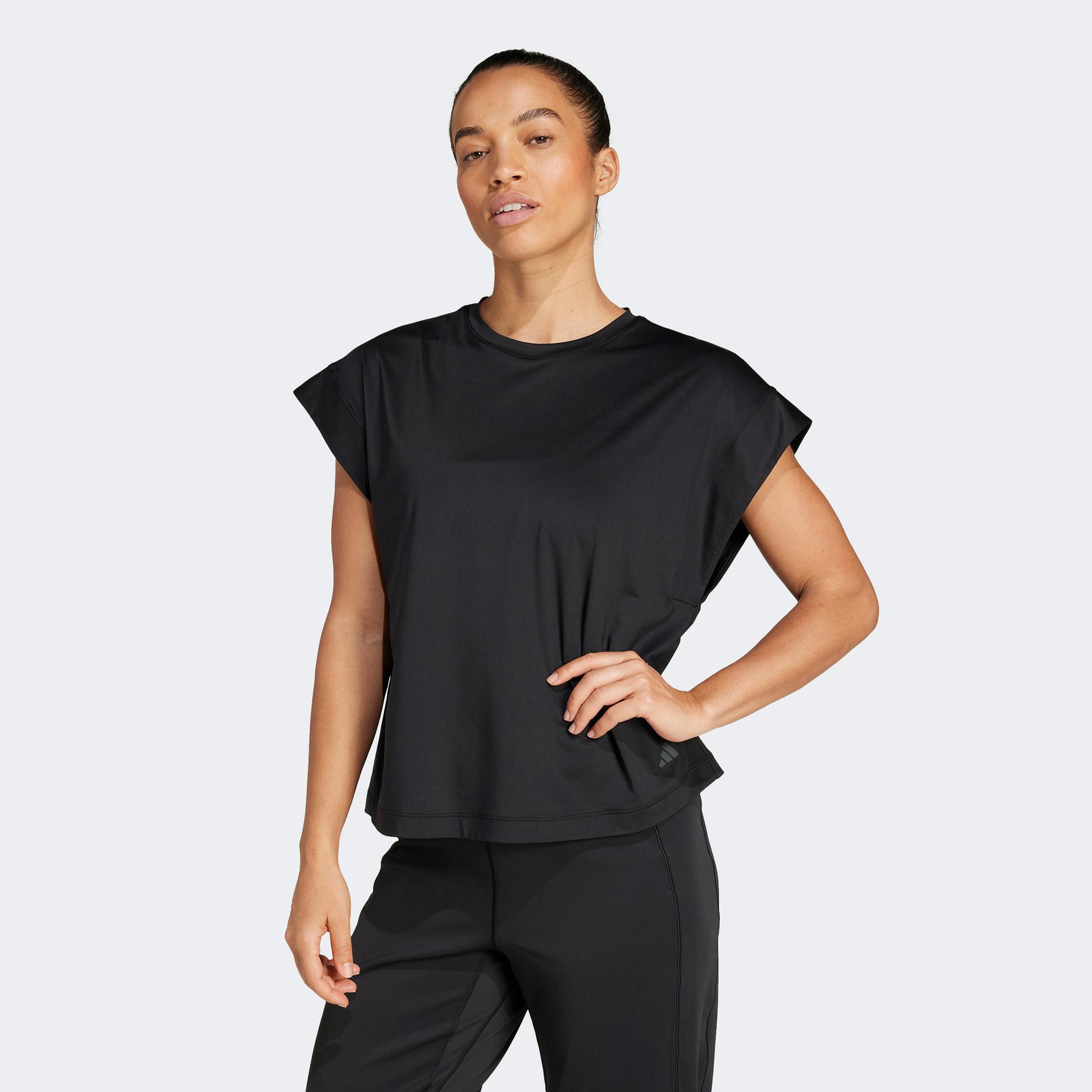 adidas Yga Kadın Siyah T-Shirt