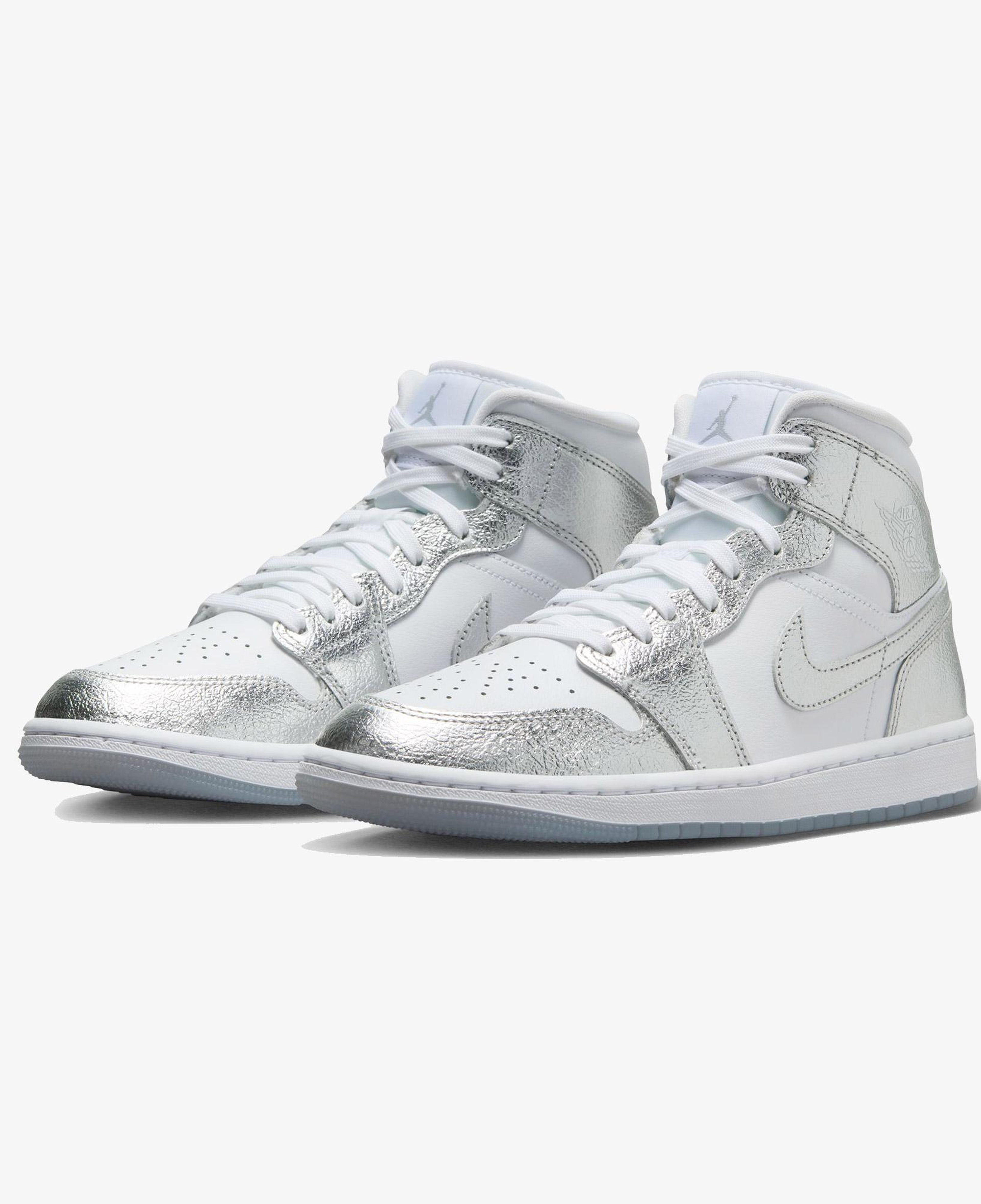 Jordan Air 1 Mid SE Kadın Beyaz Spor Ayakkabı