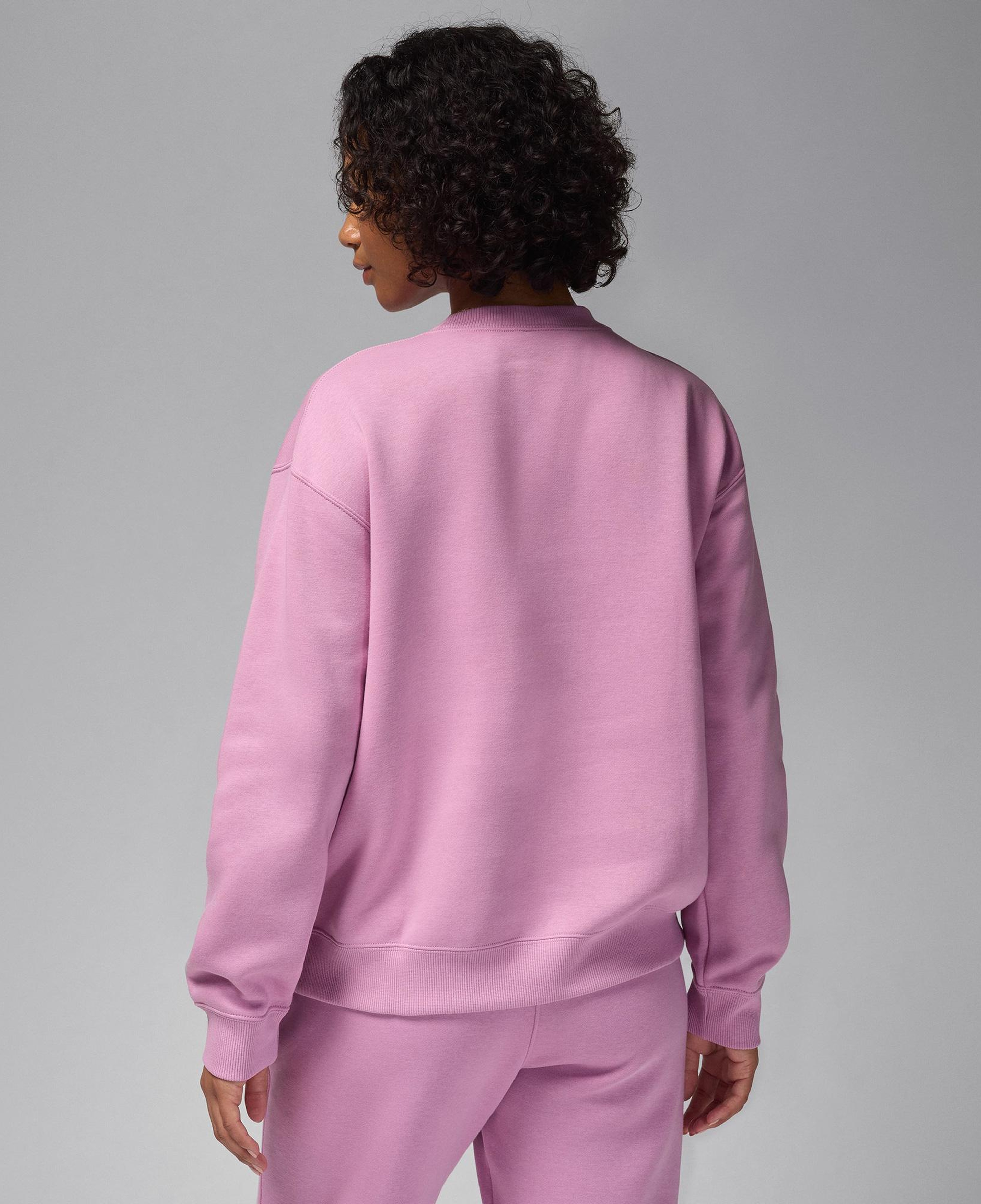 Jordan Brooklyn Fleece Crew 24 Kadın Mor Sweatshirt
