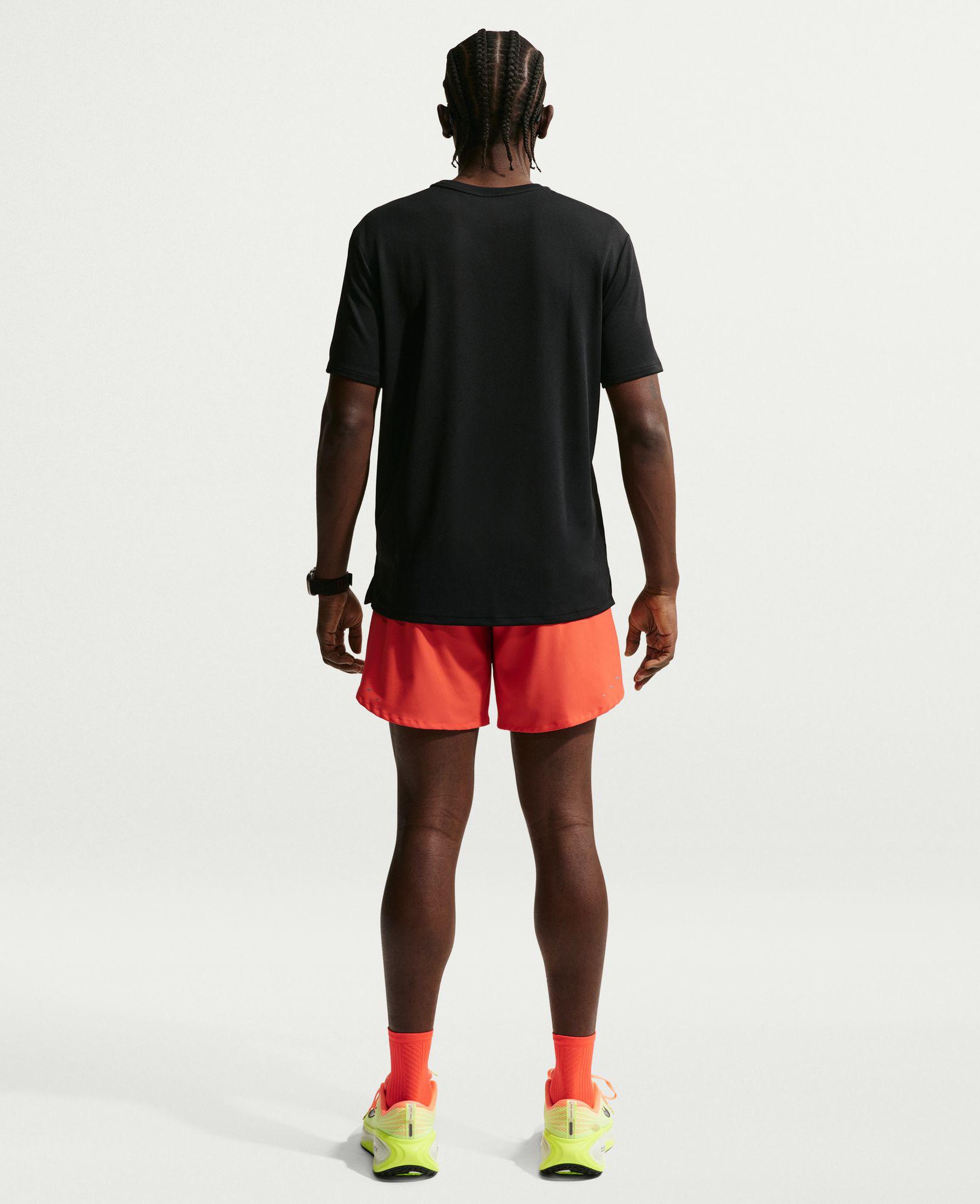 Nike Dri-Fit Miler Erkek Siyah T-Shirt