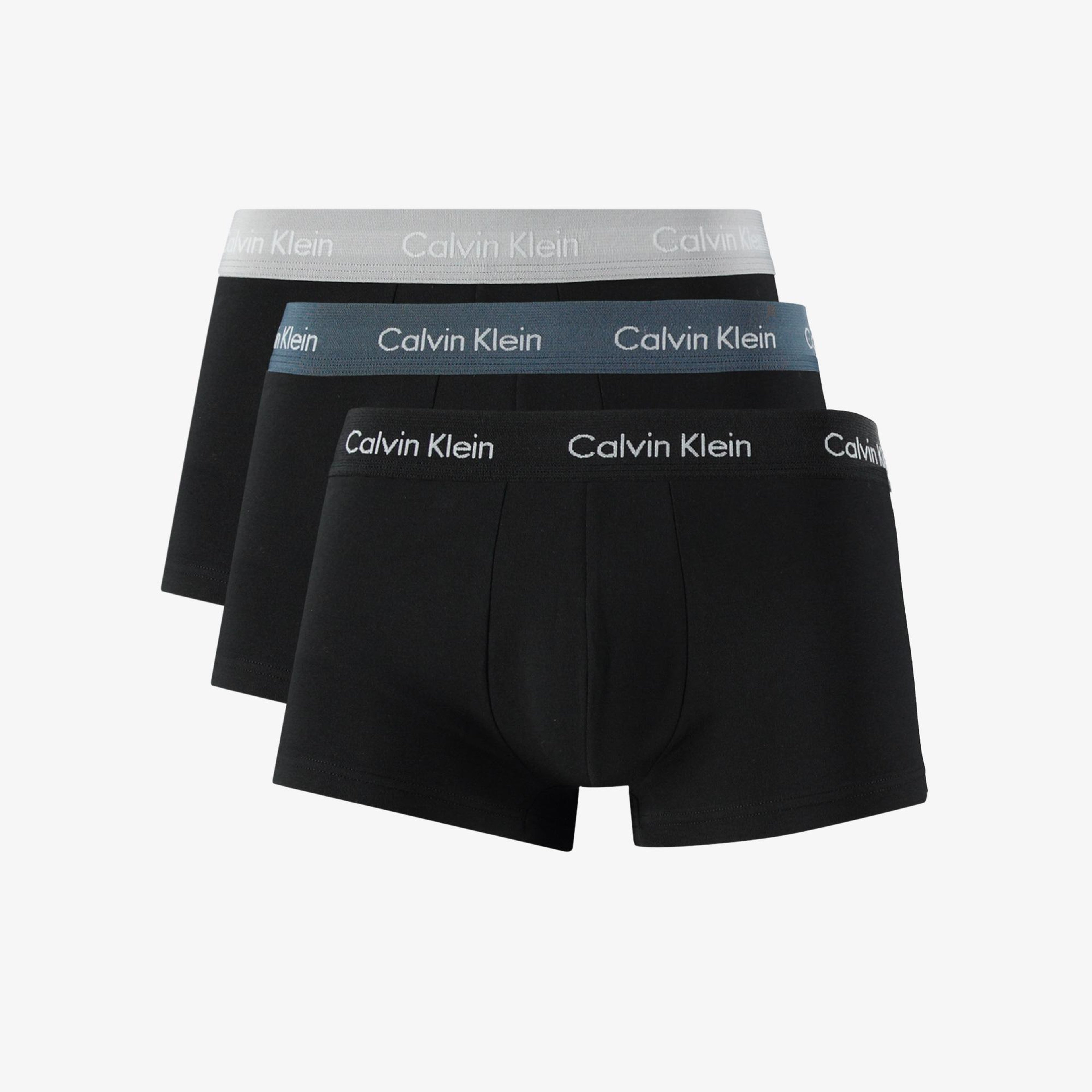 Calvin Klein 3'lü Erkek Siyah Boxer