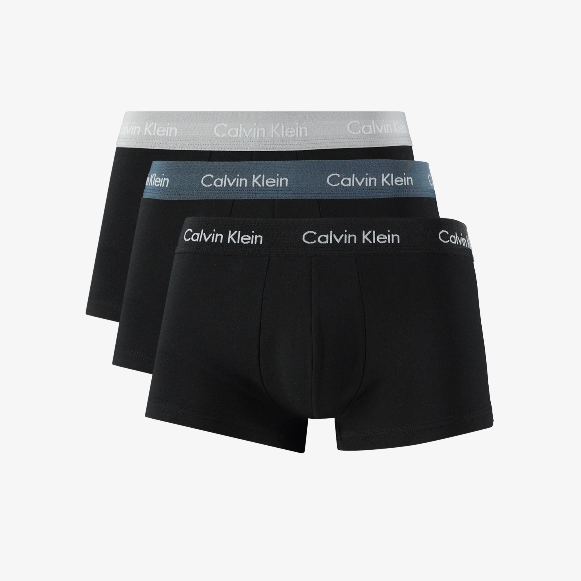 Calvin Klein 3'lü Erkek Siyah Boxer
