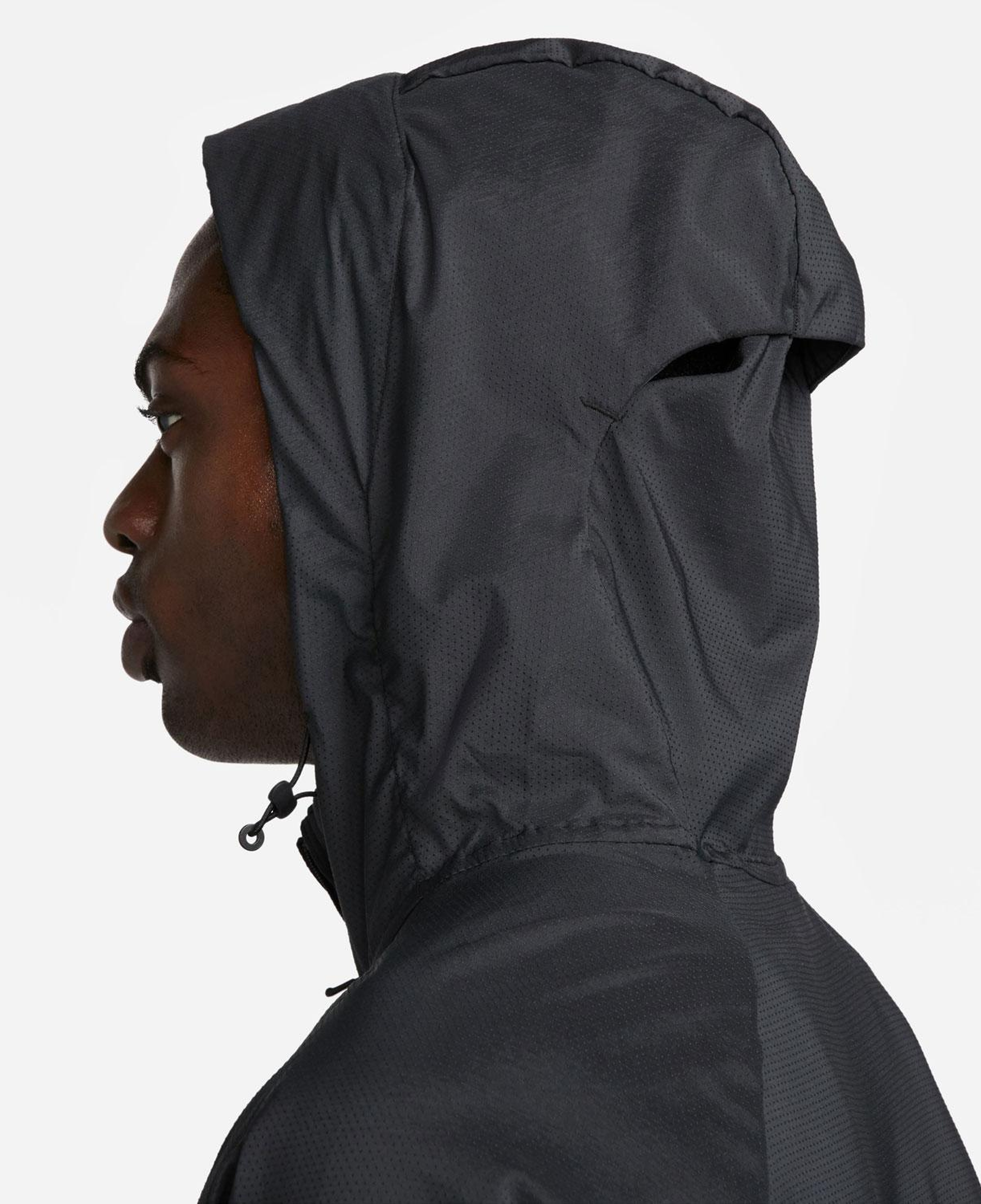 Nike Nike Impossibly Light Windrunner Erkek Siyah Günlük Ceket