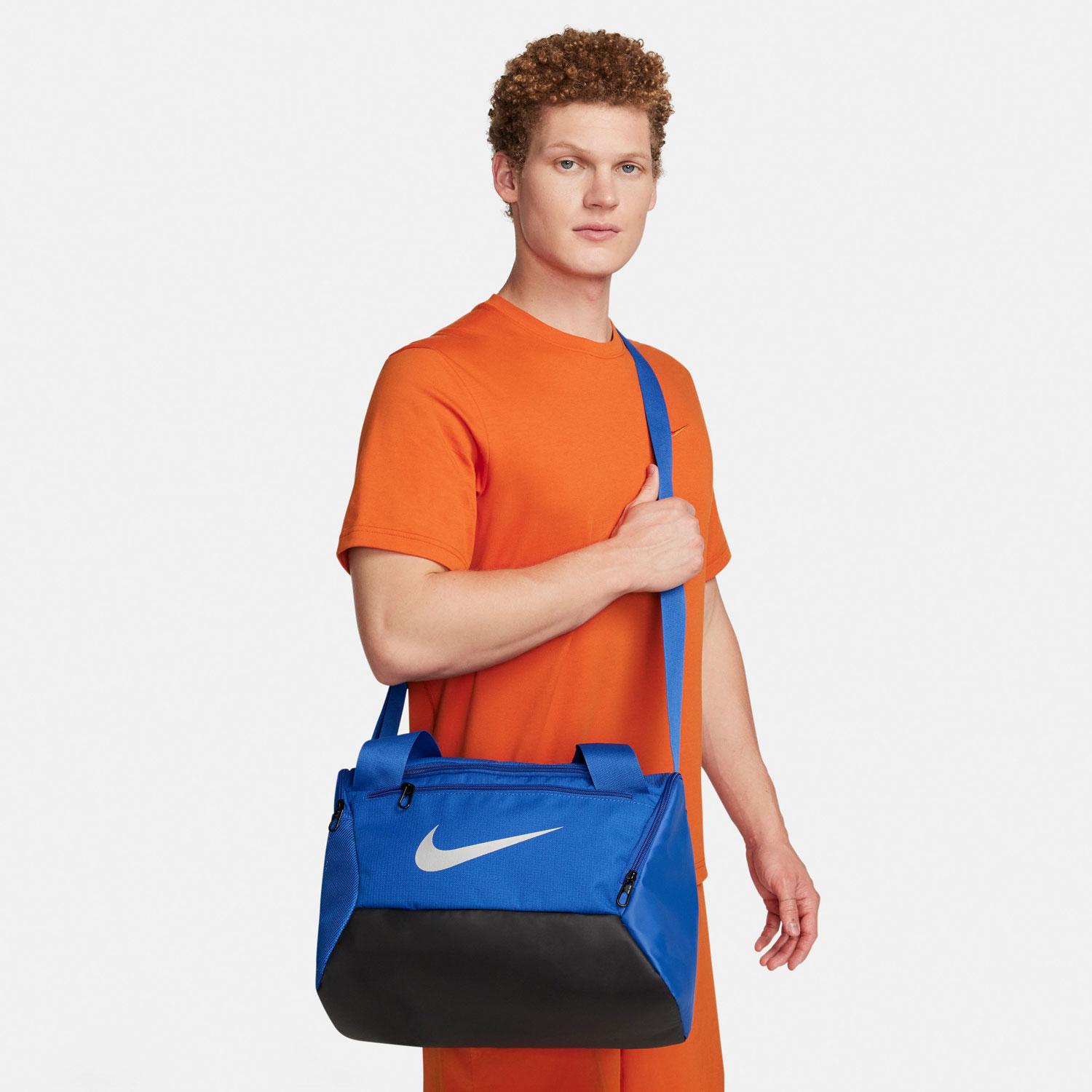 Nike Brasilia Xs Duffel (25L) Mavi Spor Çantası