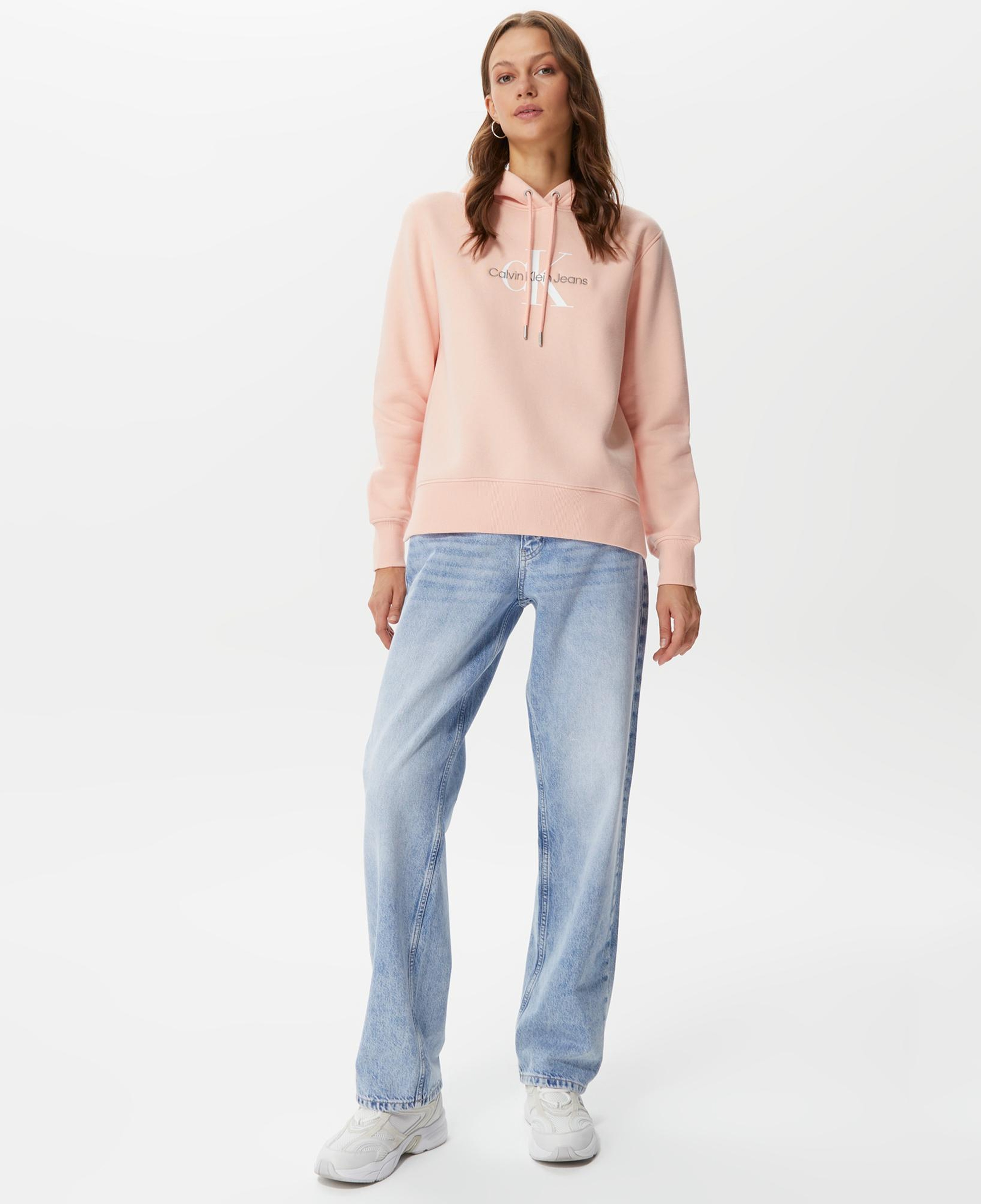 Calvin Klein Kadın Pembe Sweatshirt