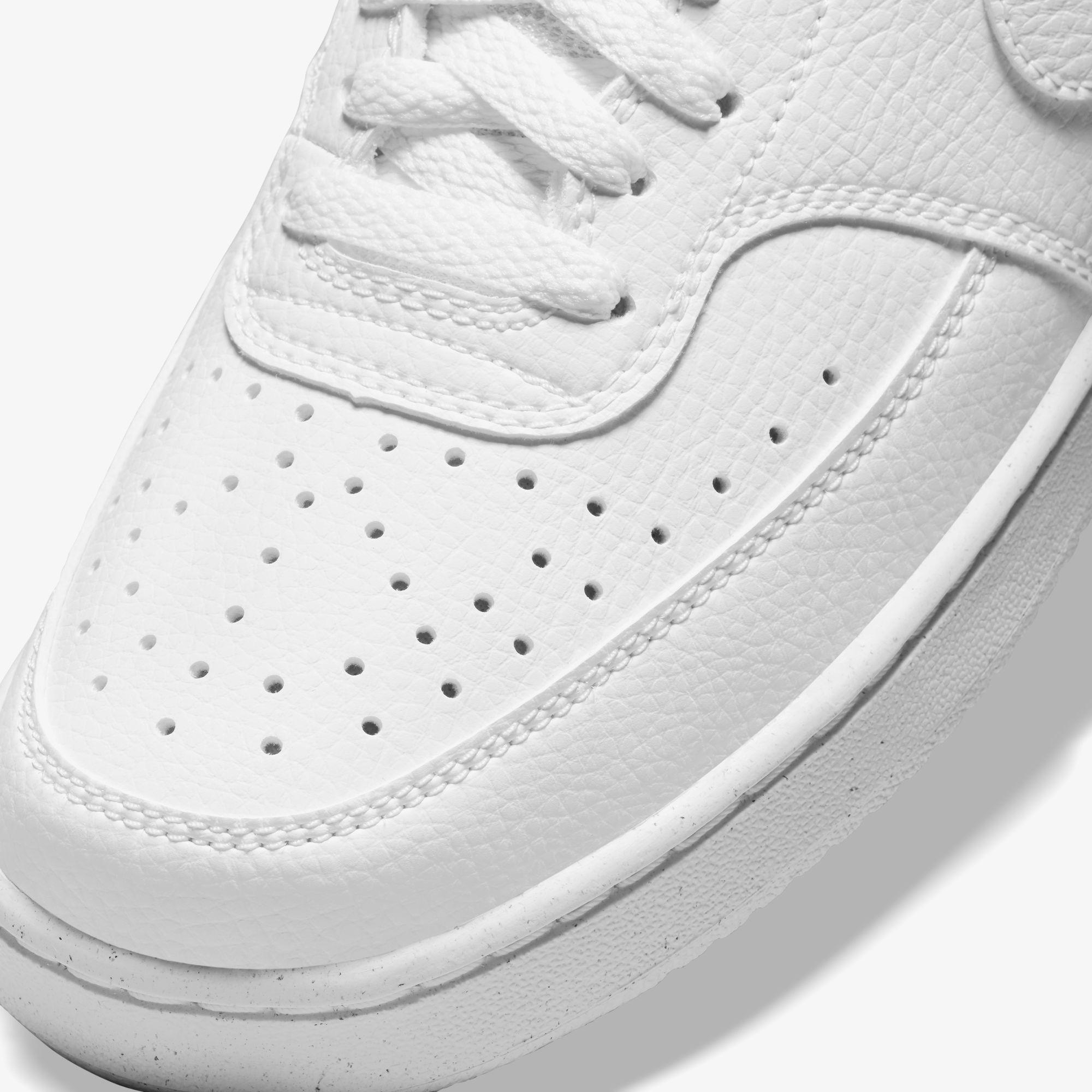 Nike Court Vision Low Next Nature Kadın Beyaz Spor Ayakkabı