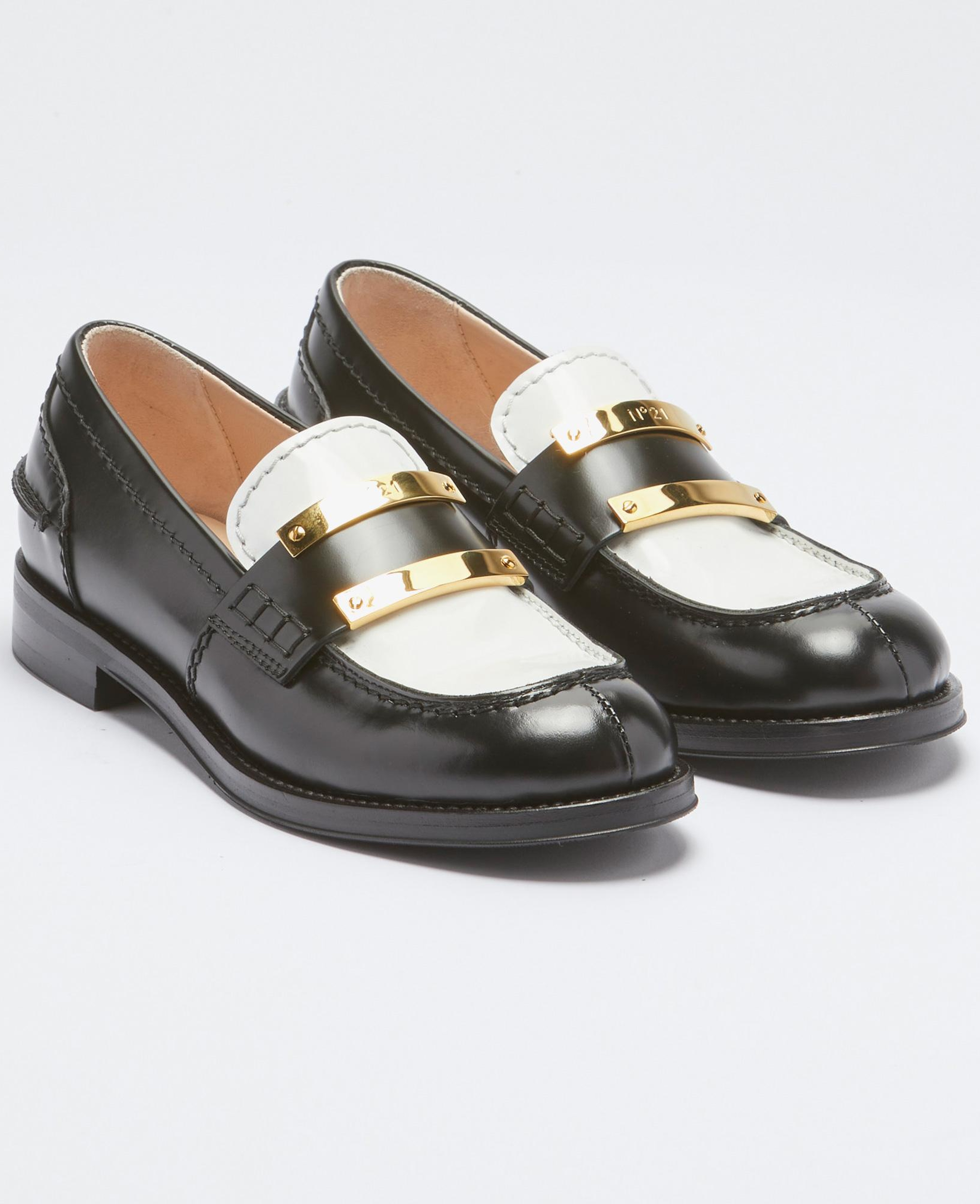 No. 21 Kadın Siyah Loafer