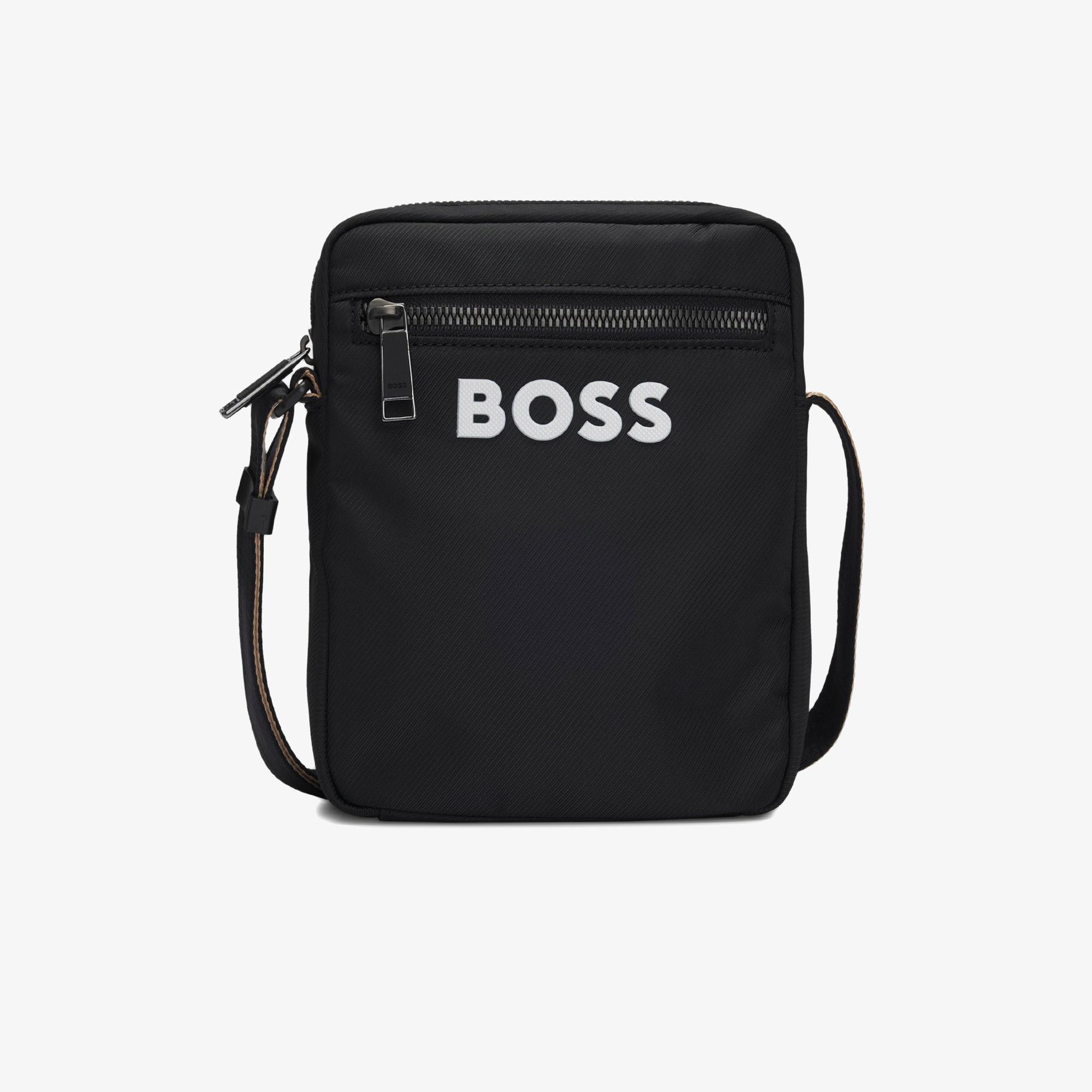 Boss Catch 3.0 Erkek Siyah Omuz Çantası