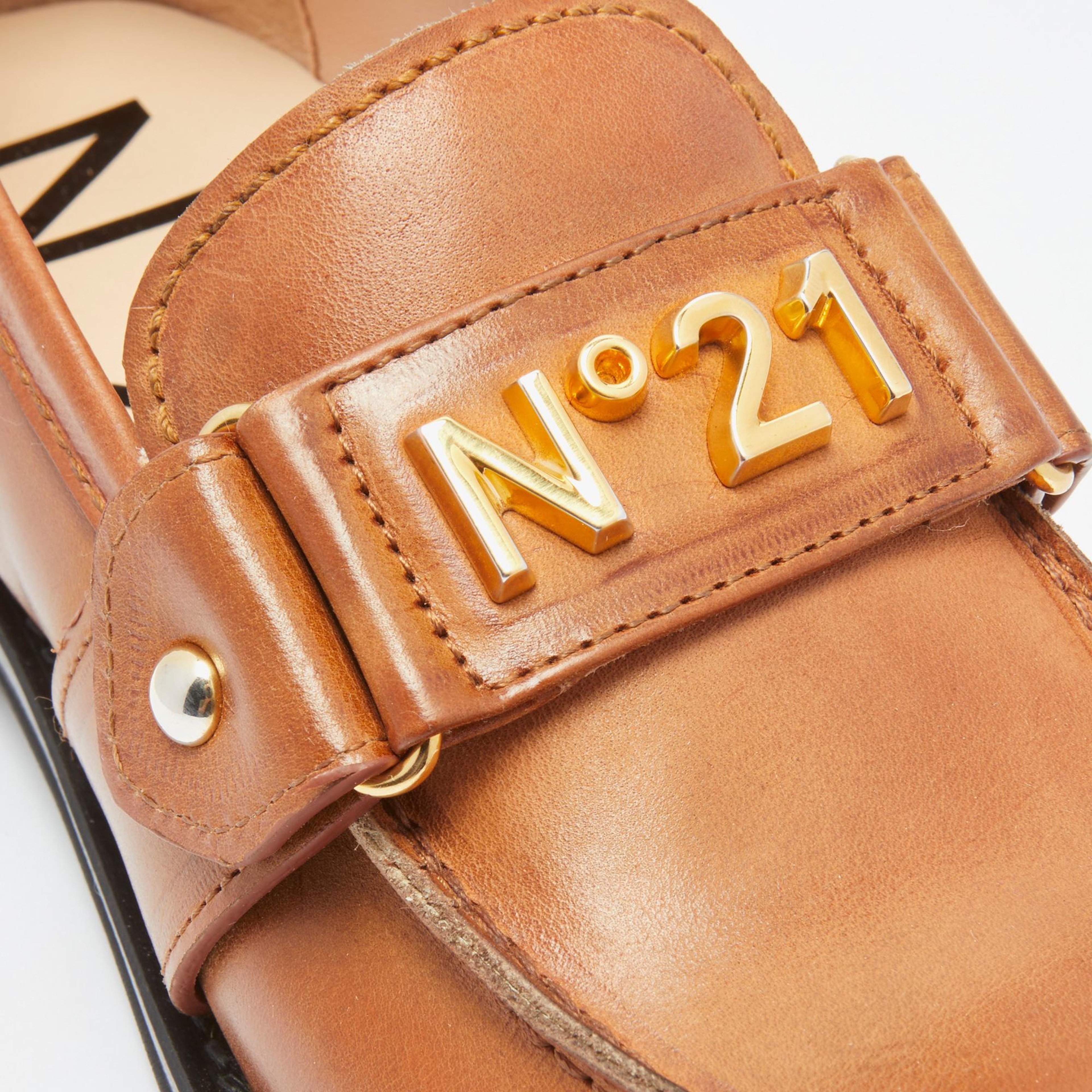 No. 21 Kadın Kahverengi Loafer