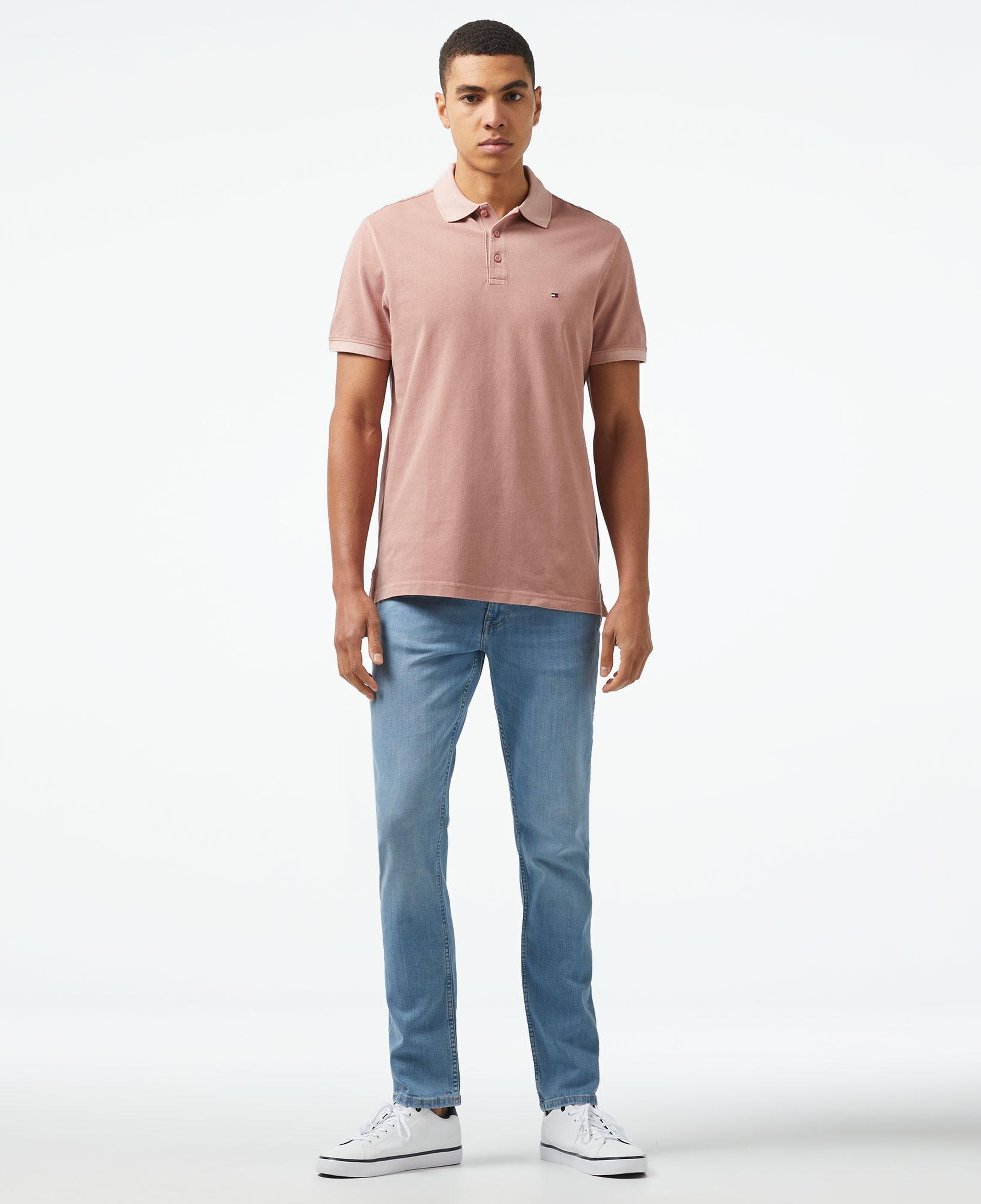 Tommy Hilfiger Erkek Pembe Polo