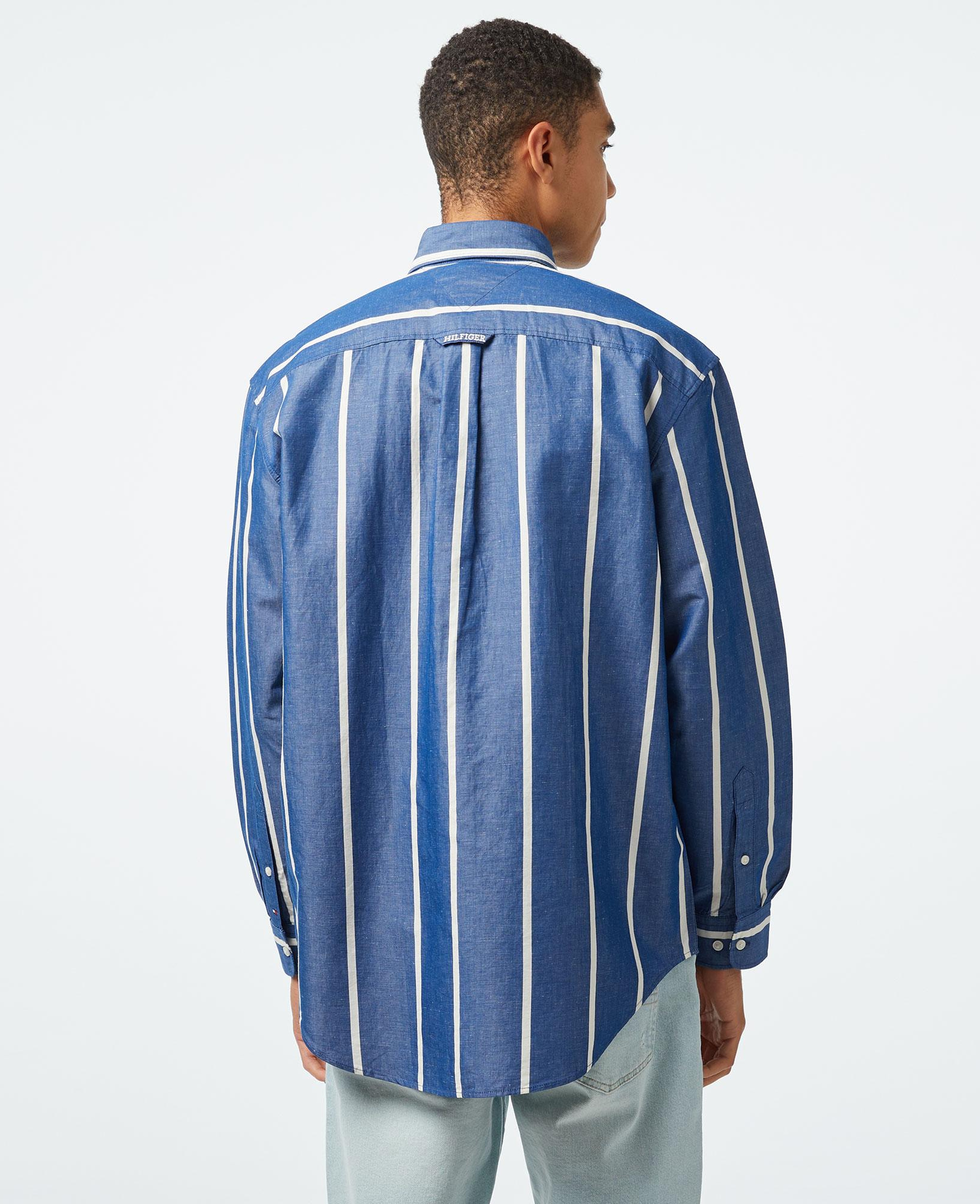 Tommy Hilfiger Erkek Mavi Gömlek