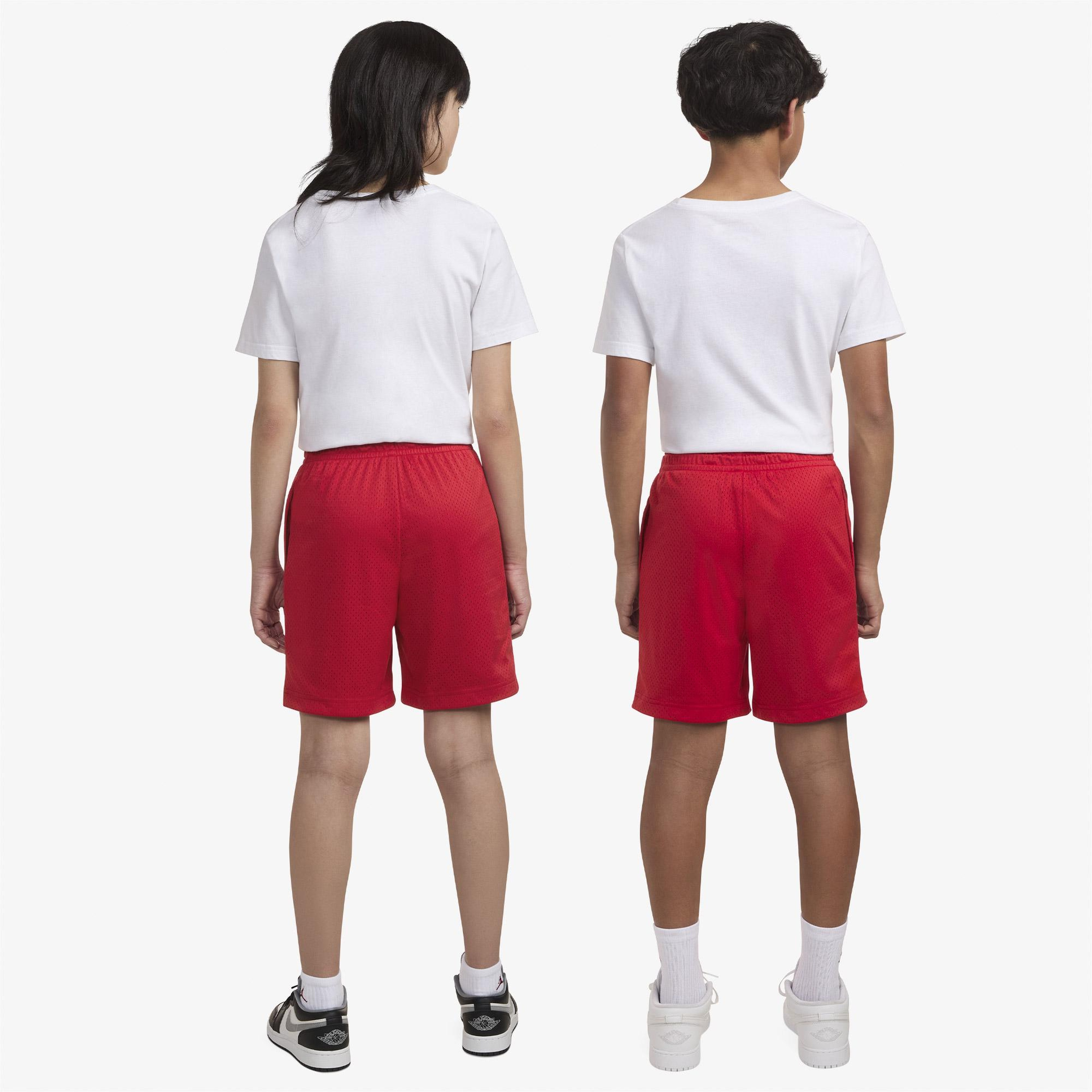 Jordan Mesh Pe Erkek Çocuk Kırmızı Şort