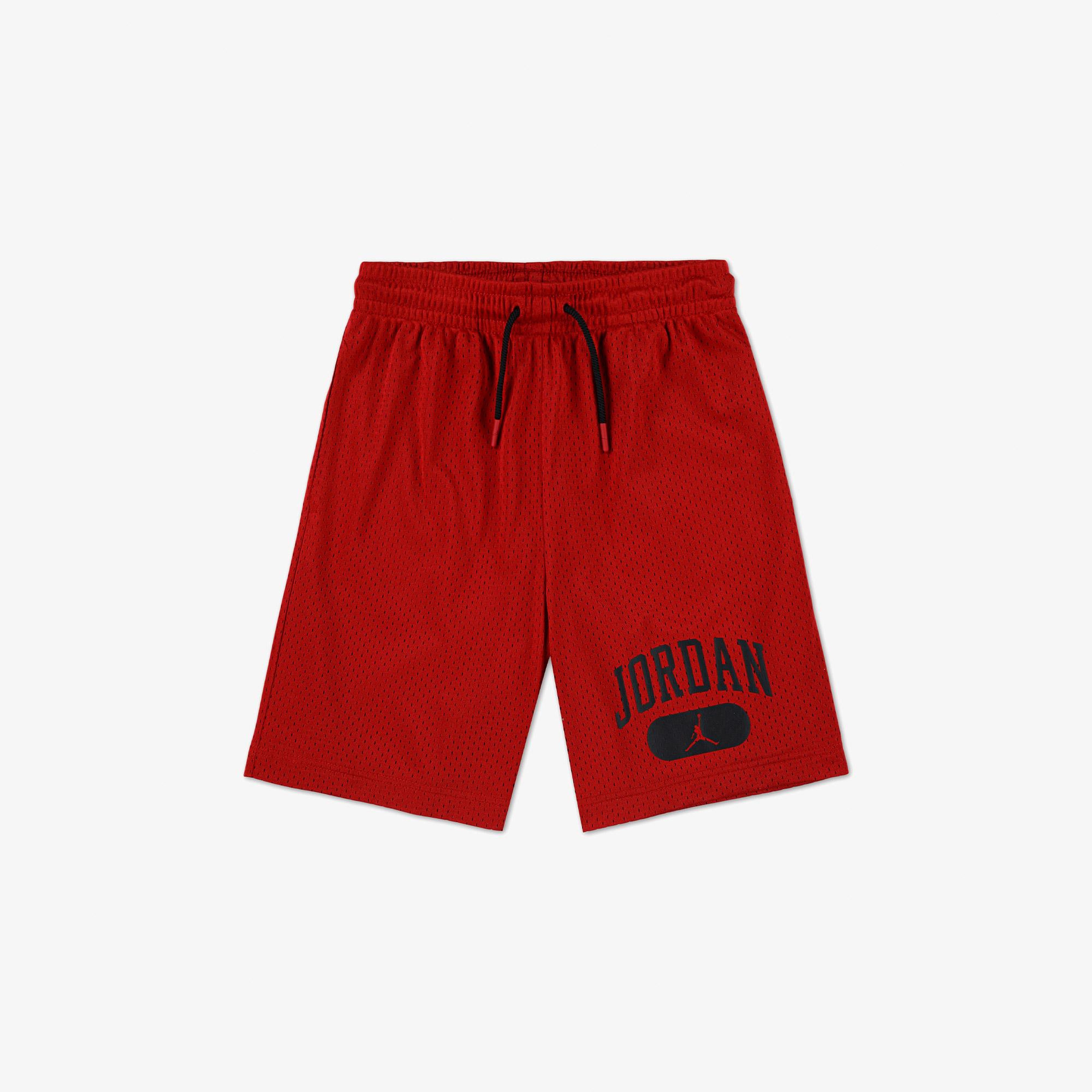 Jordan Mesh Pe Erkek Çocuk Kırmızı Şort