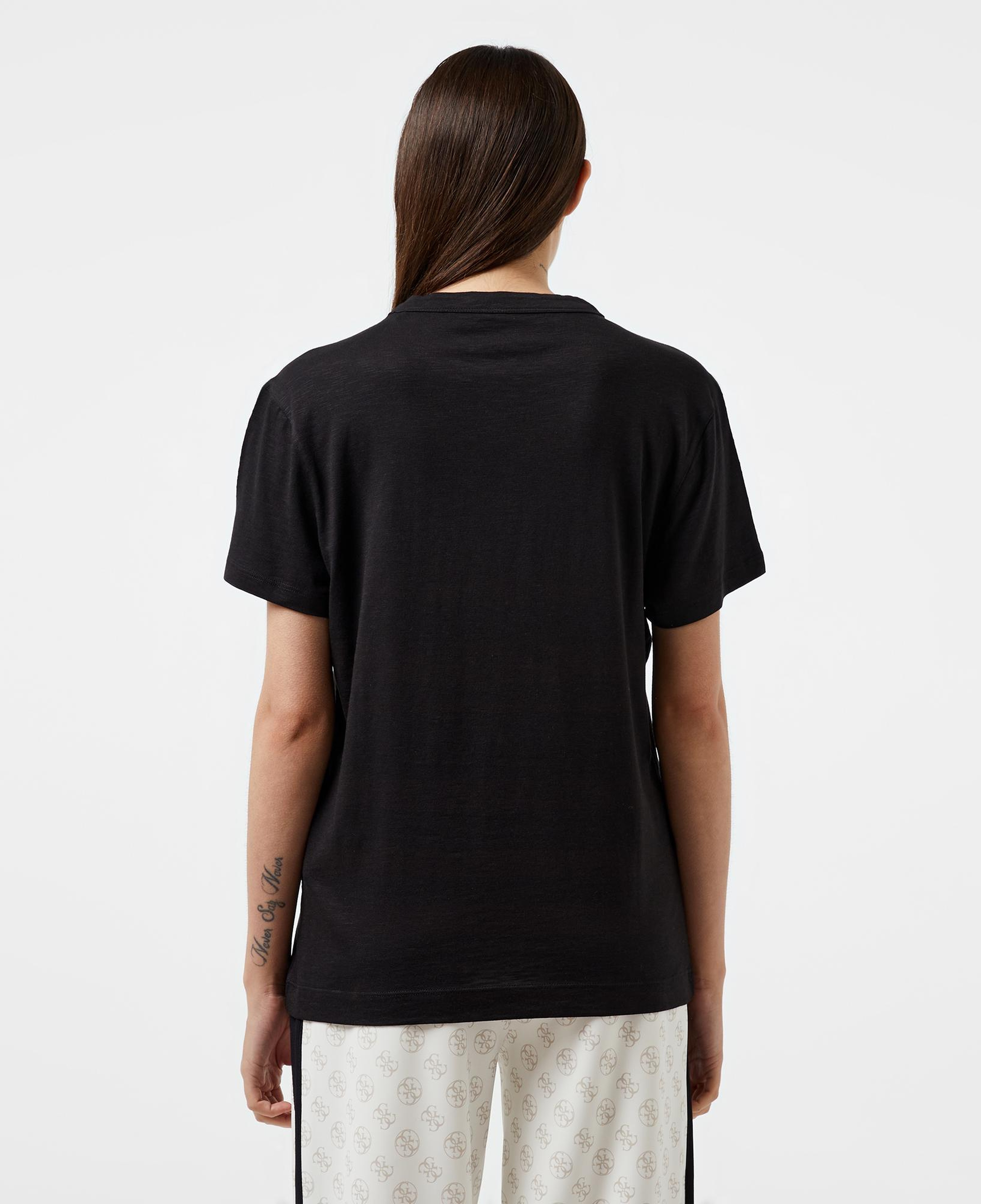 Guess Pyramide Studs Kadın Siyah T-Shirt