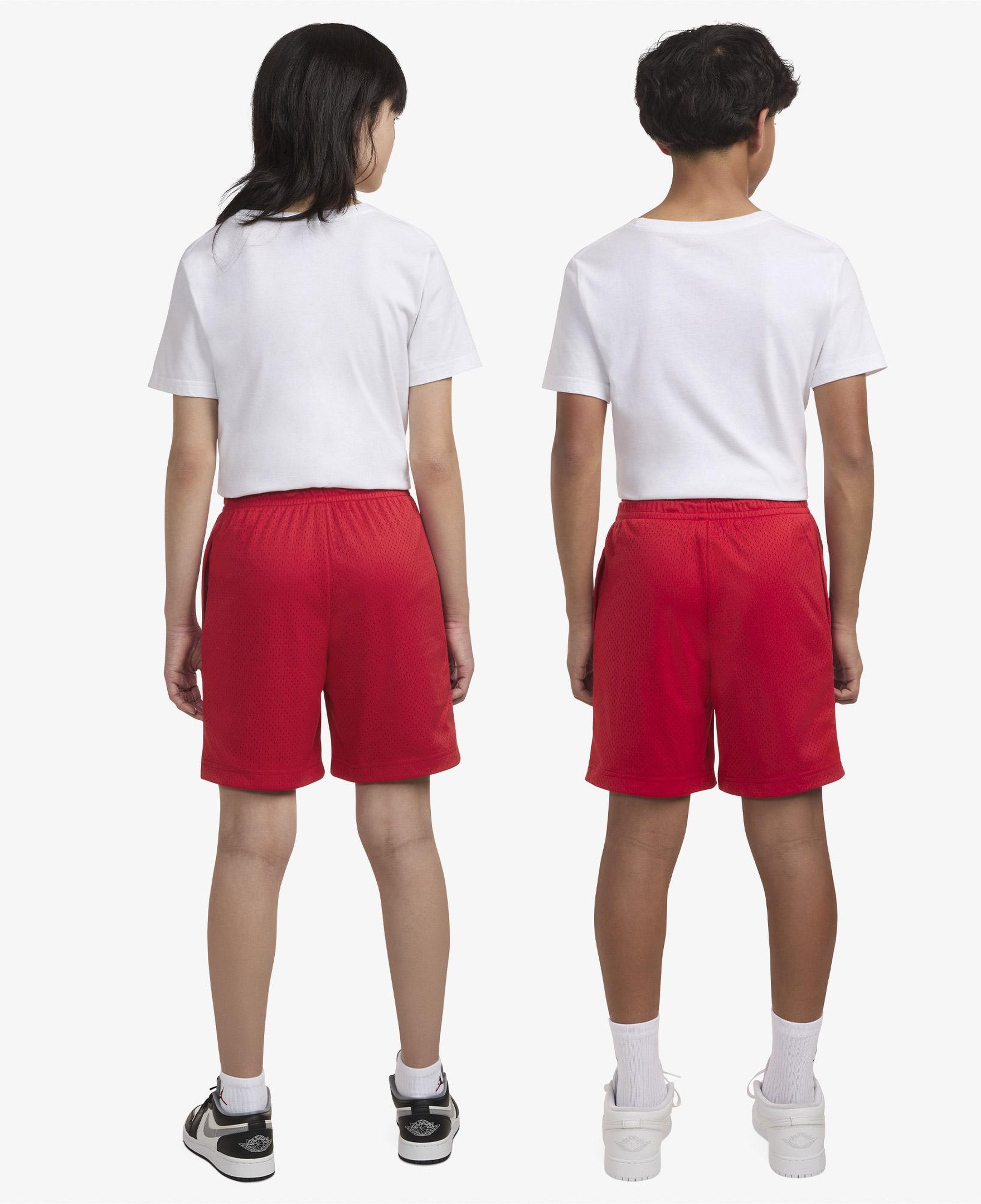 Jordan Mesh Pe Erkek Çocuk Kırmızı Şort