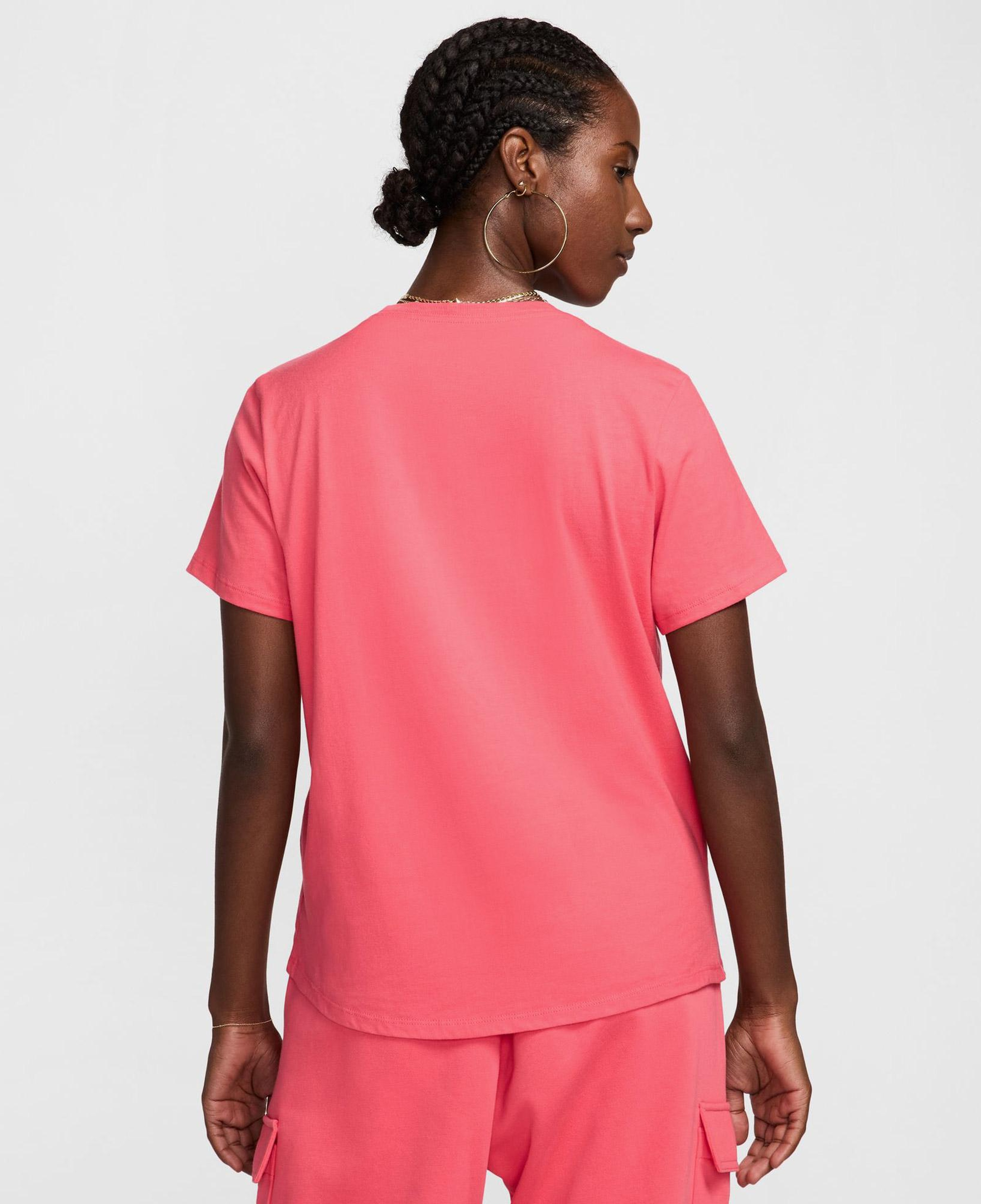 Nike Sportswear Essential Club Kadın Pembe Günlük T-Shirt