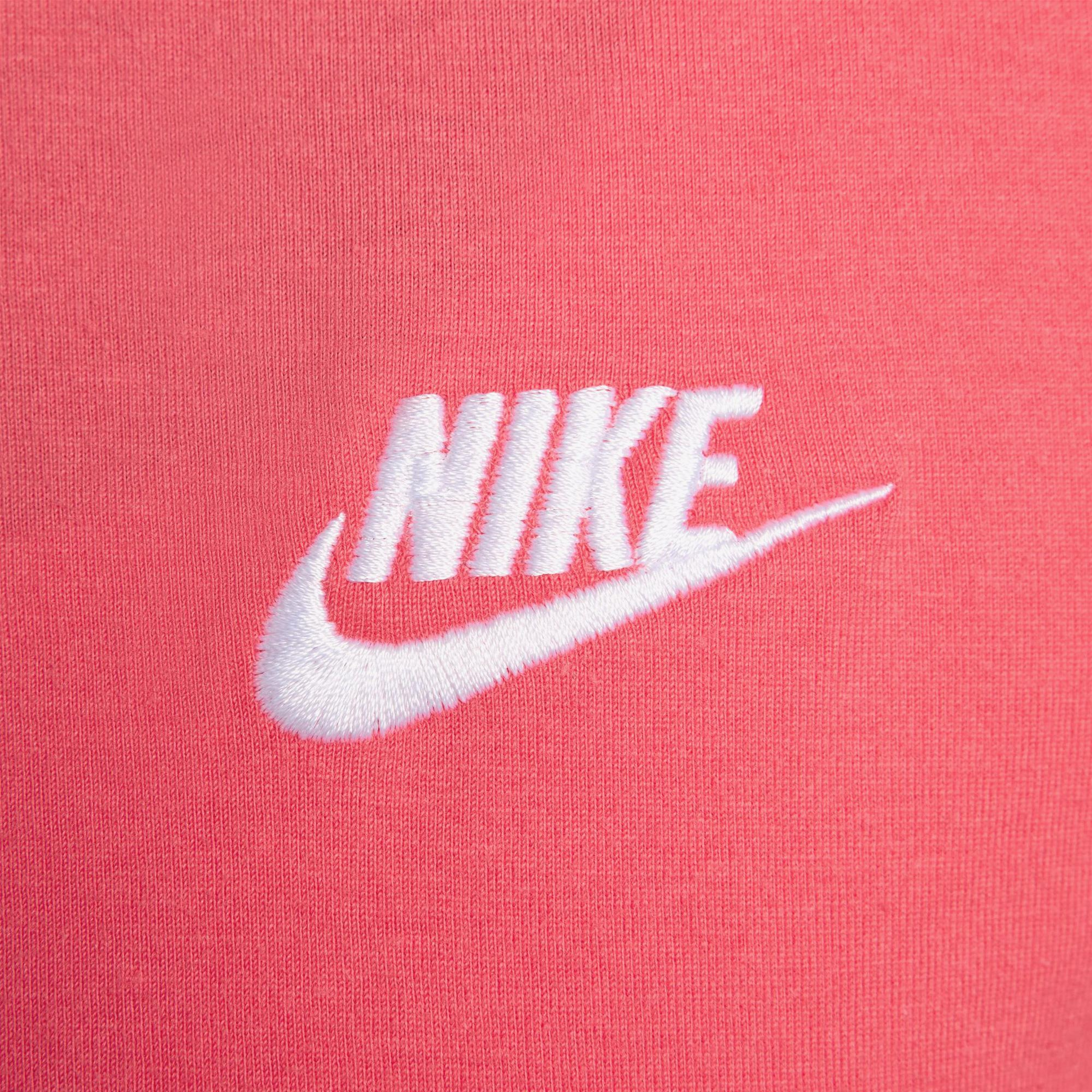 Nike Sportswear Essential Club Kadın Pembe Günlük T-Shirt