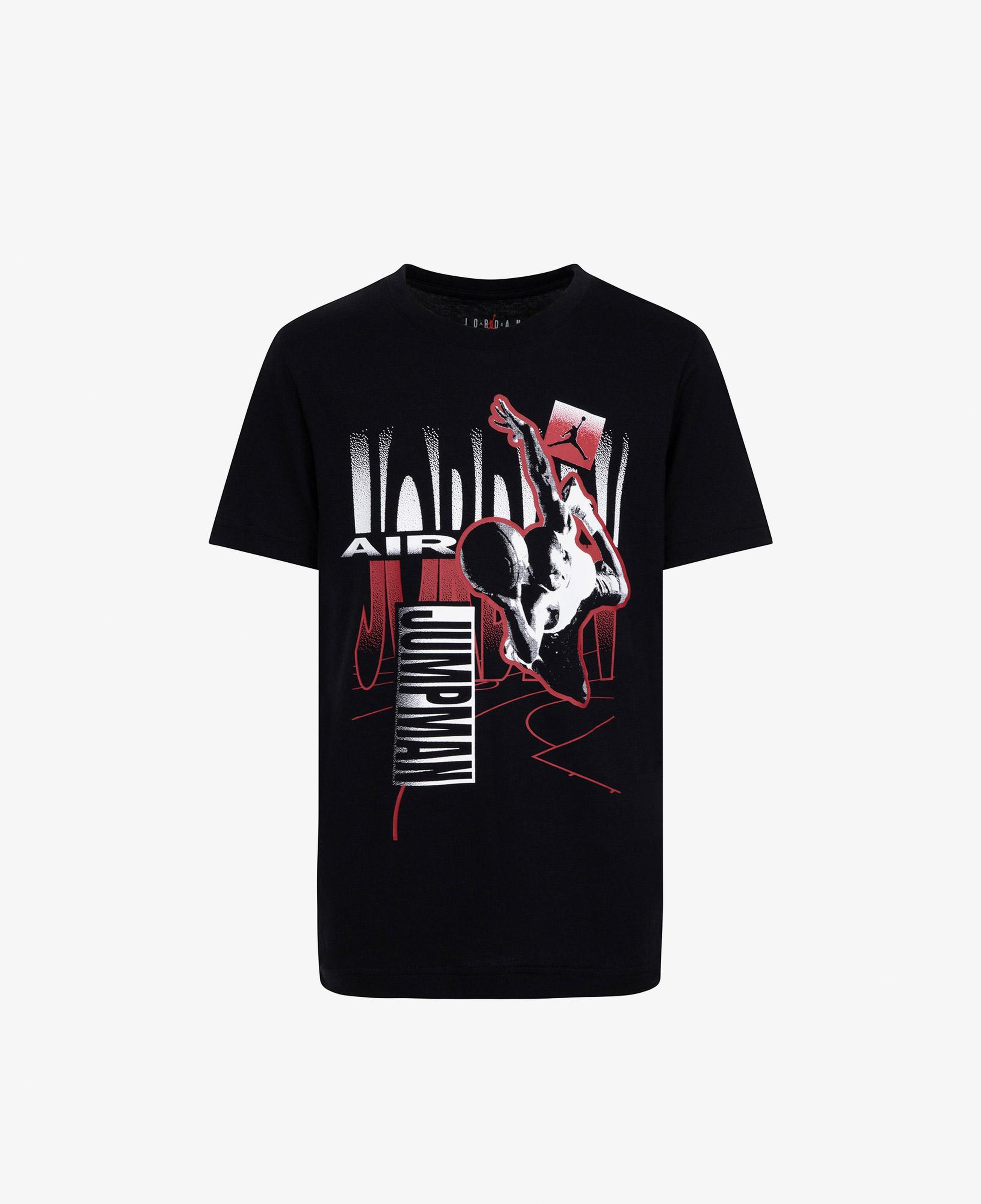 Jordan Air Jordan Court Fade Çocuk Siyah Günlük T-Shirt