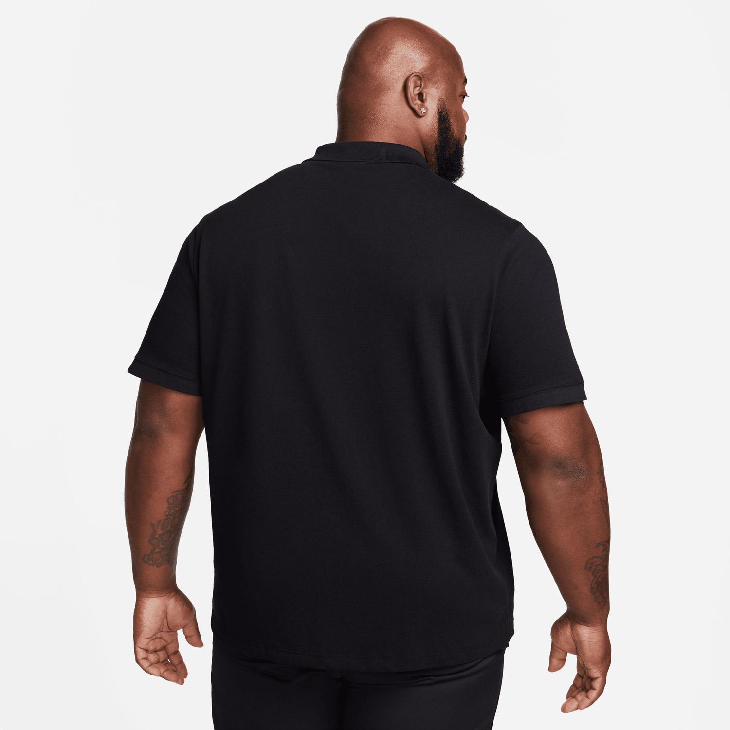 Nike Club Pique Erkek Siyah Polo