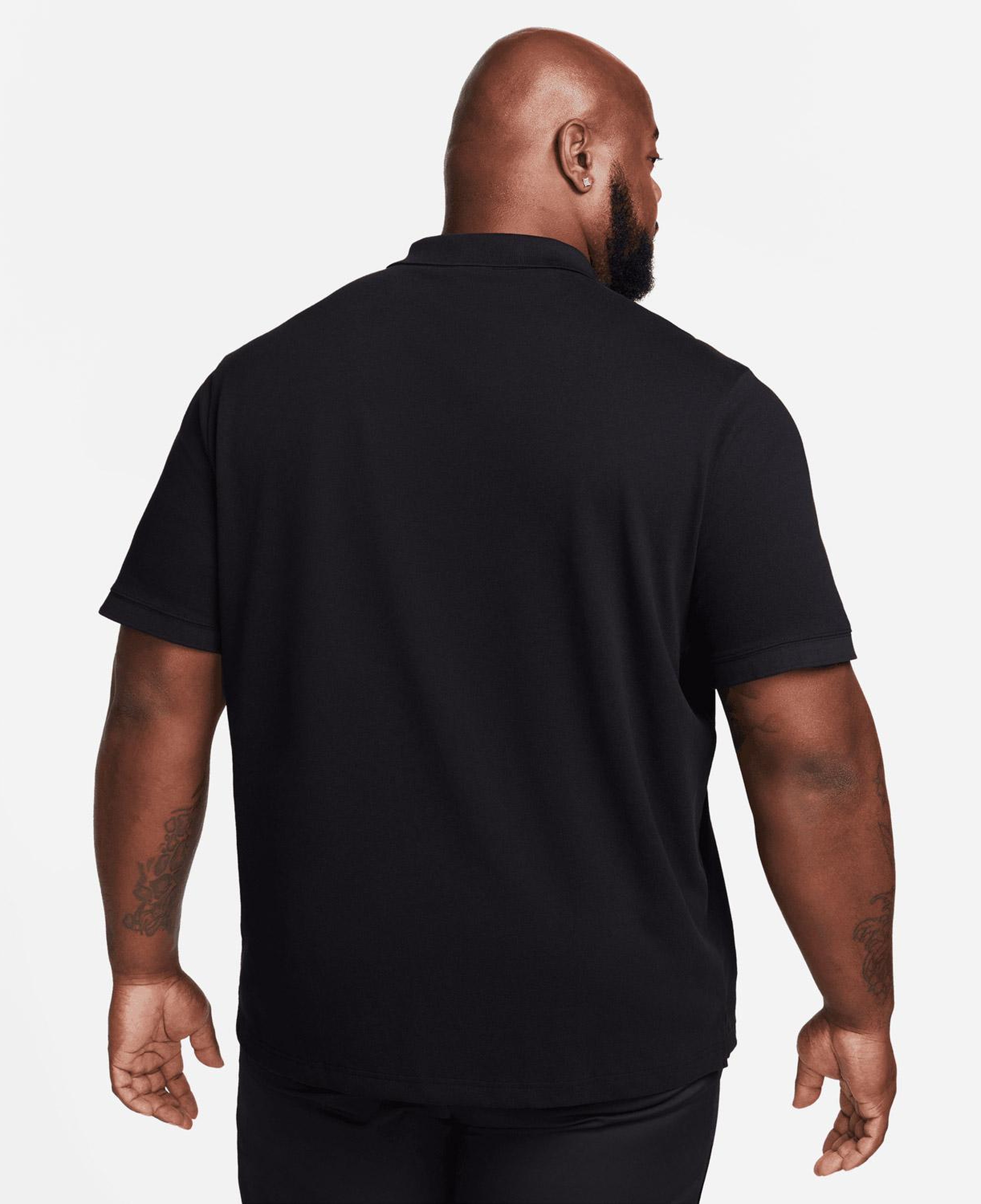 Nike Club Pique Erkek Siyah Polo