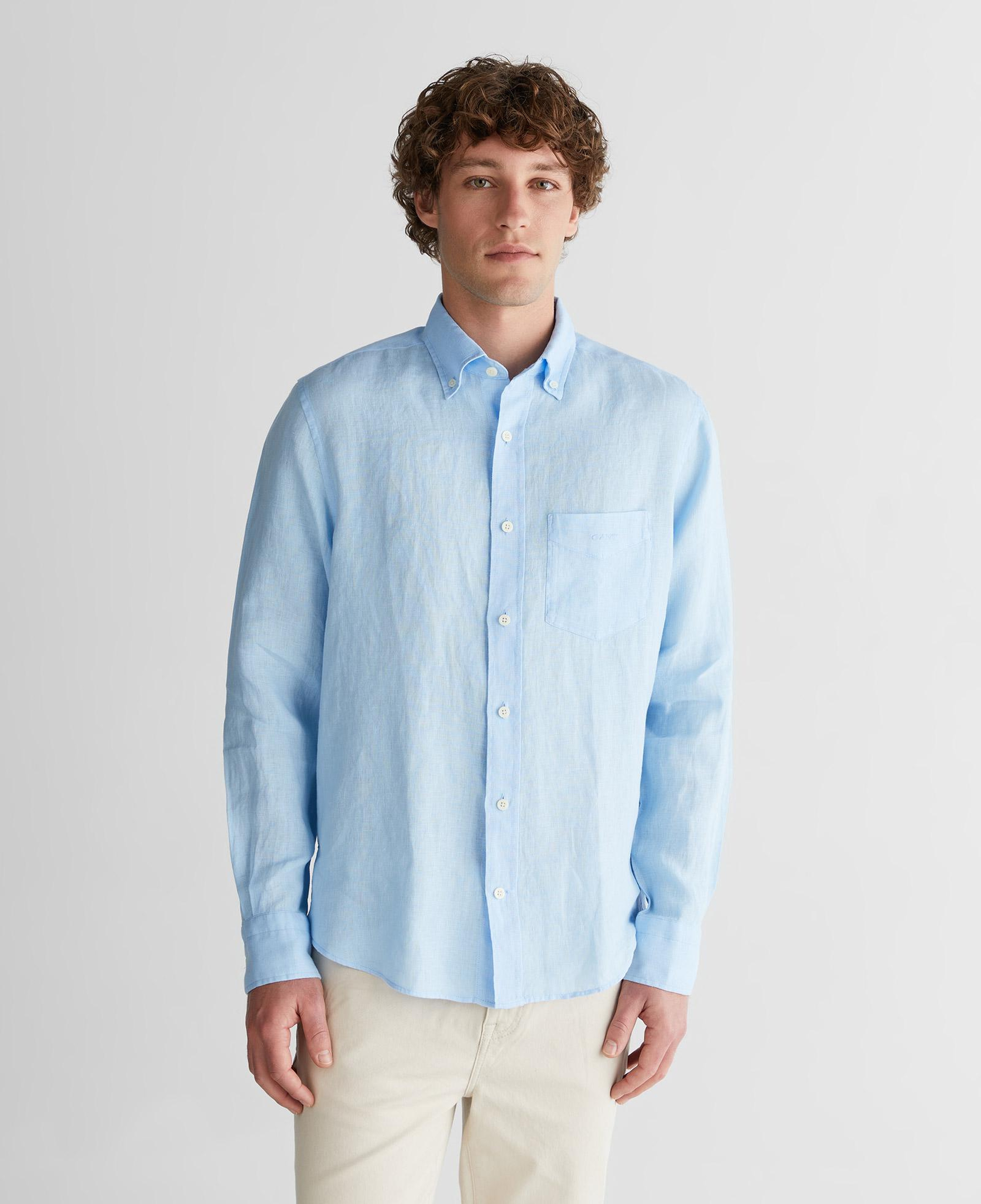 GANT Erkek Mavi Regular Fit Gömlek