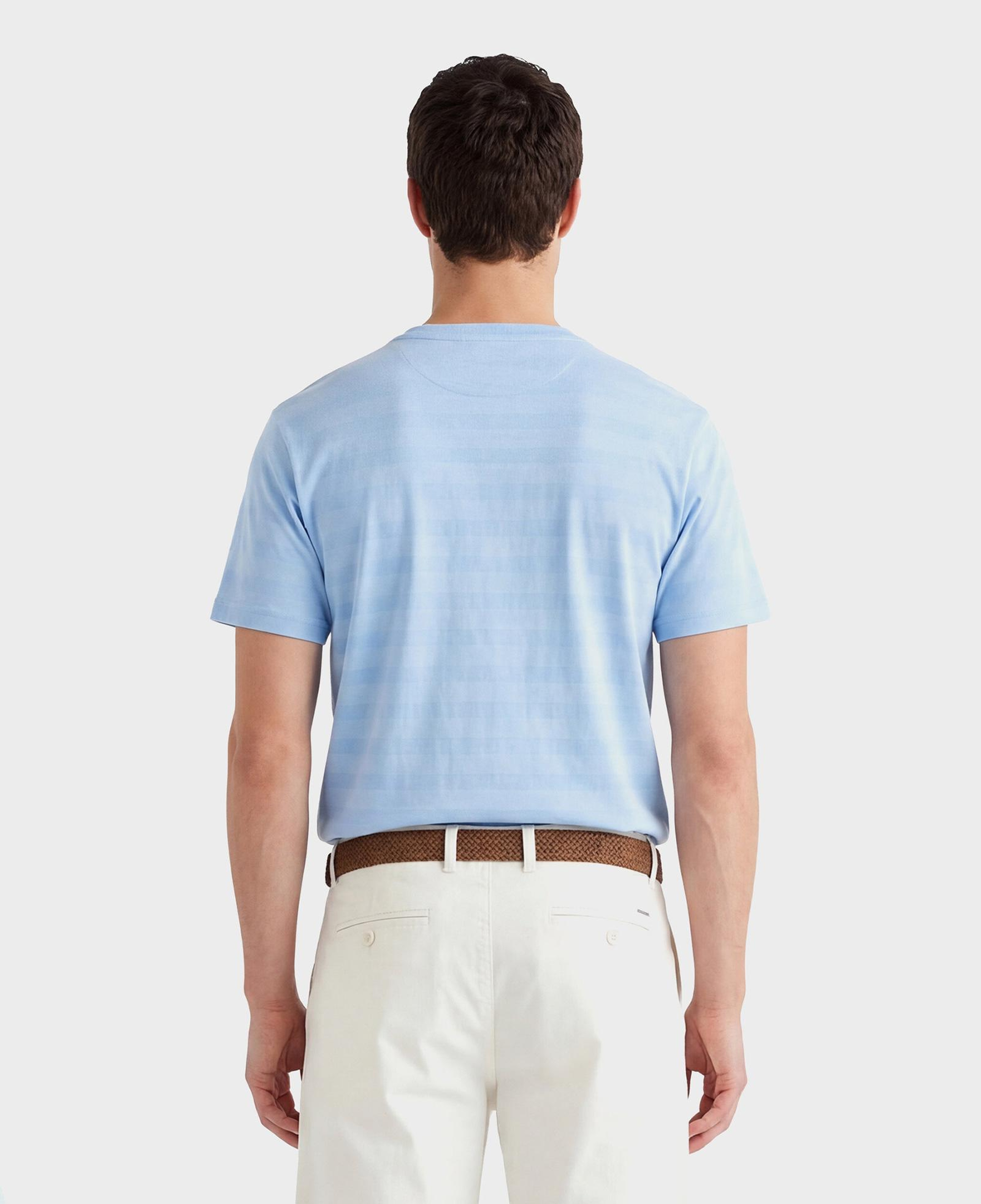 GANT Erkek Mavi Bisiklet Yaka Regular Fit T-Shirt