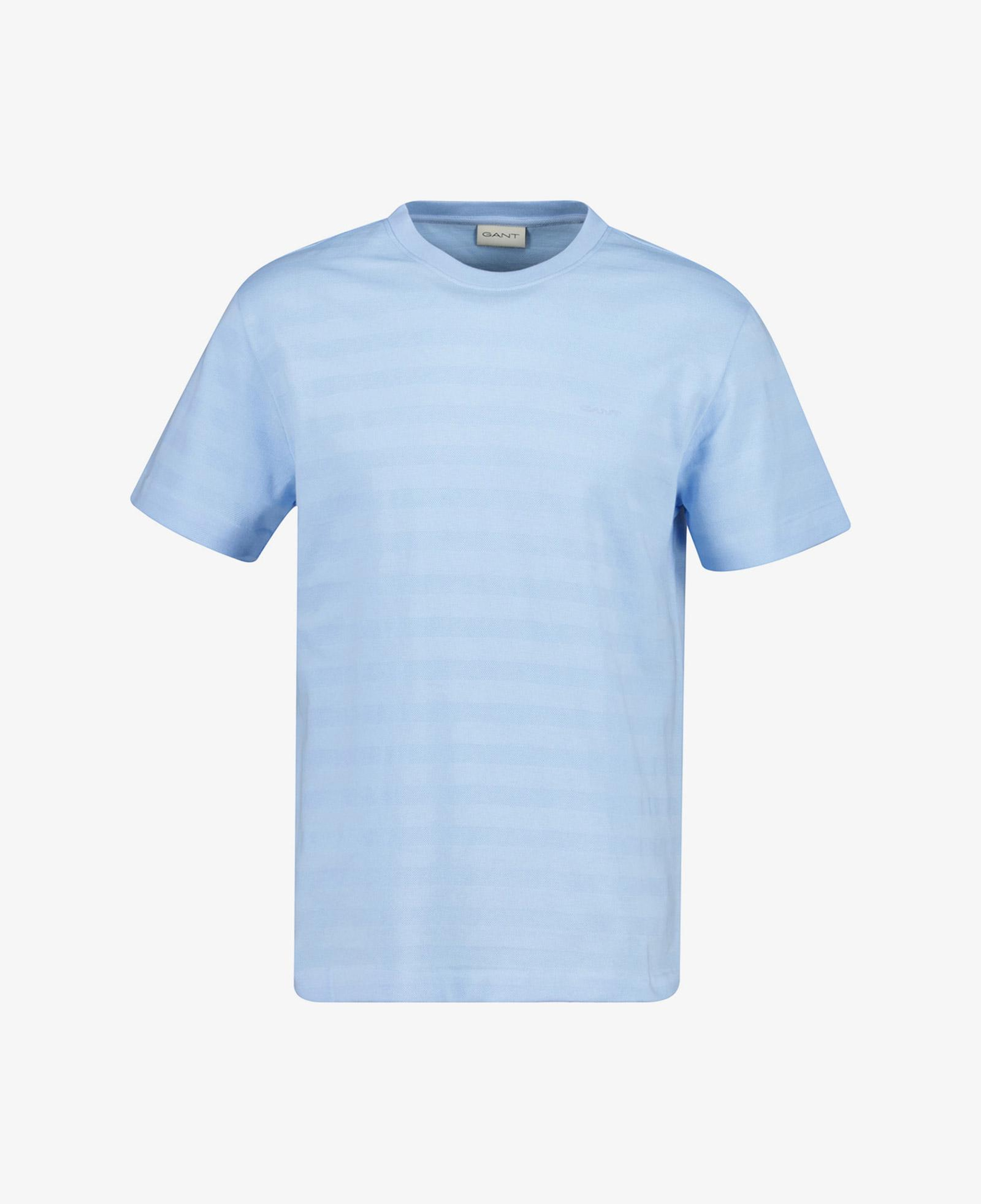 GANT Erkek Mavi Bisiklet Yaka Regular Fit T-Shirt