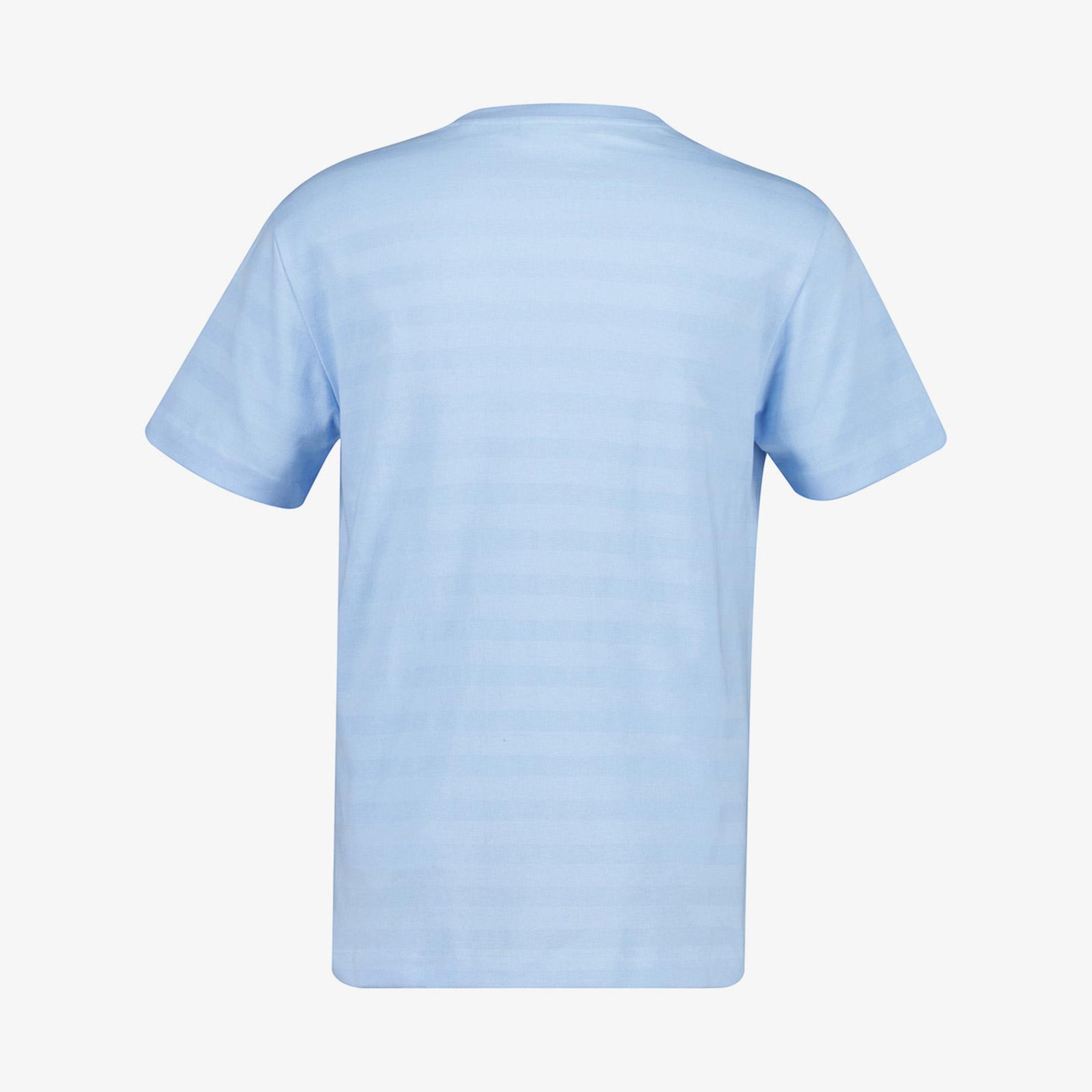 GANT Erkek Mavi Bisiklet Yaka Regular Fit T-Shirt