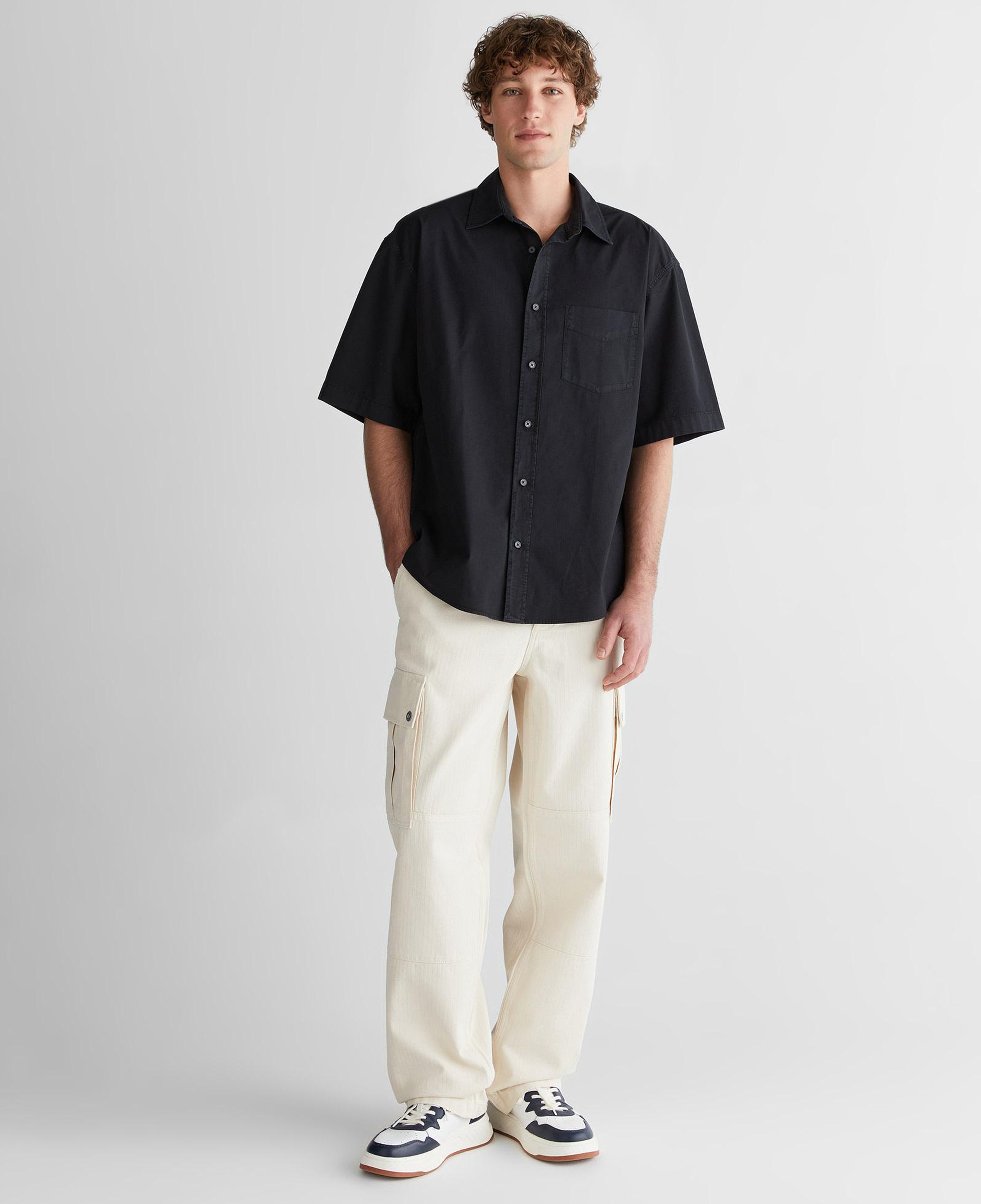 GANT Erkek Krem Relaxed Fit Kargo Pantolon