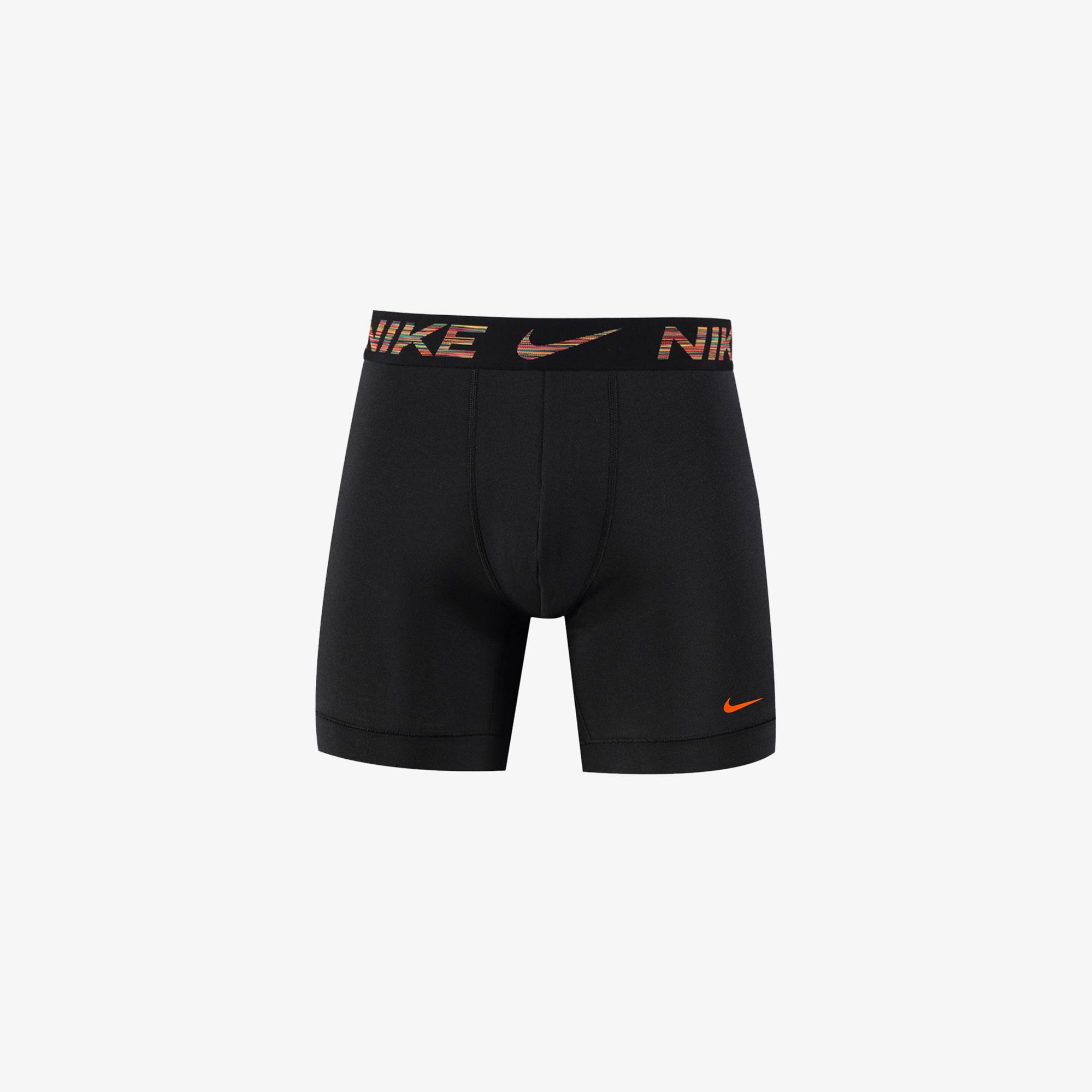 Nike Brief 3' lü Erkek Siyah Boxer