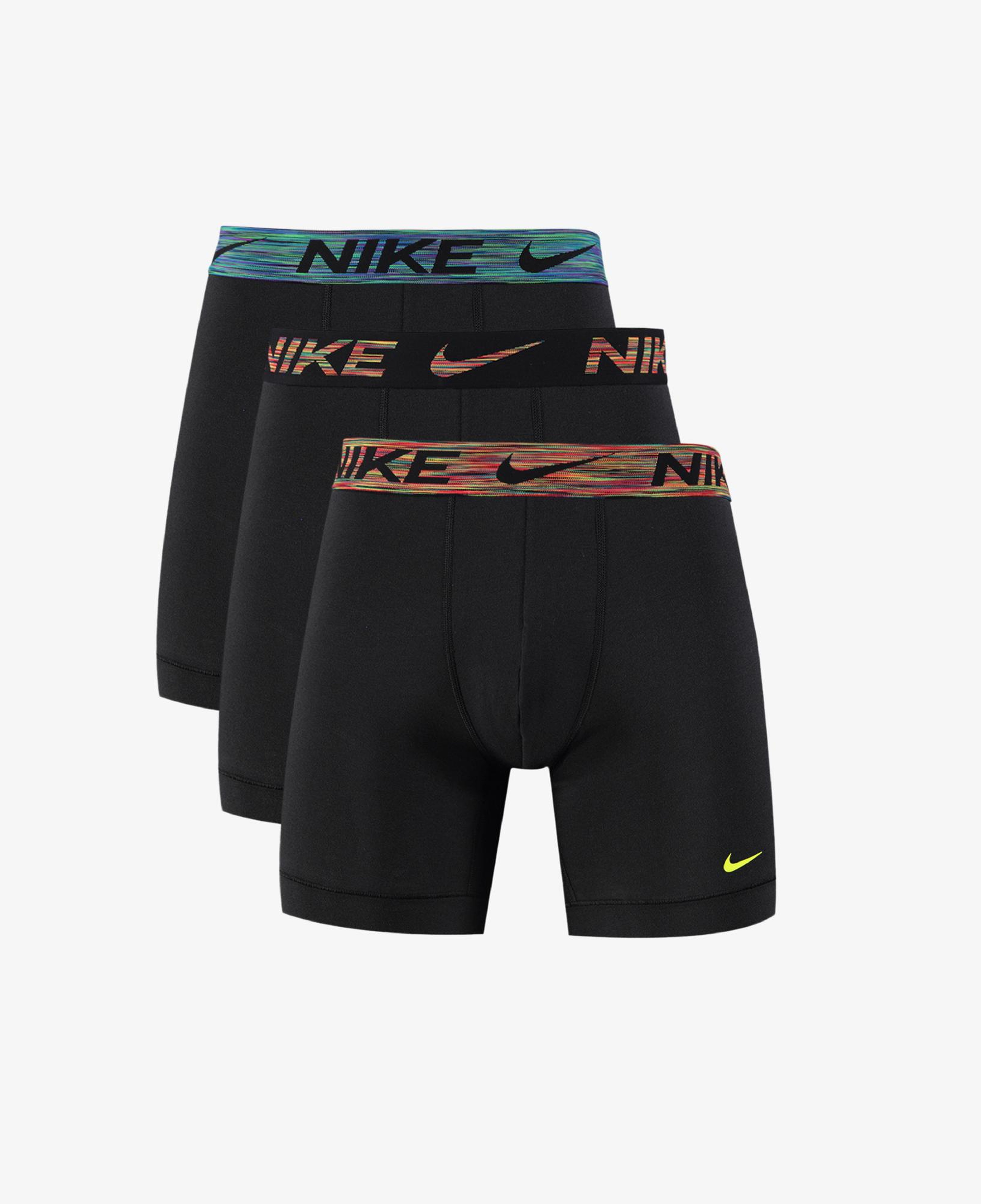 Nike Brief 3' lü Erkek Siyah Boxer