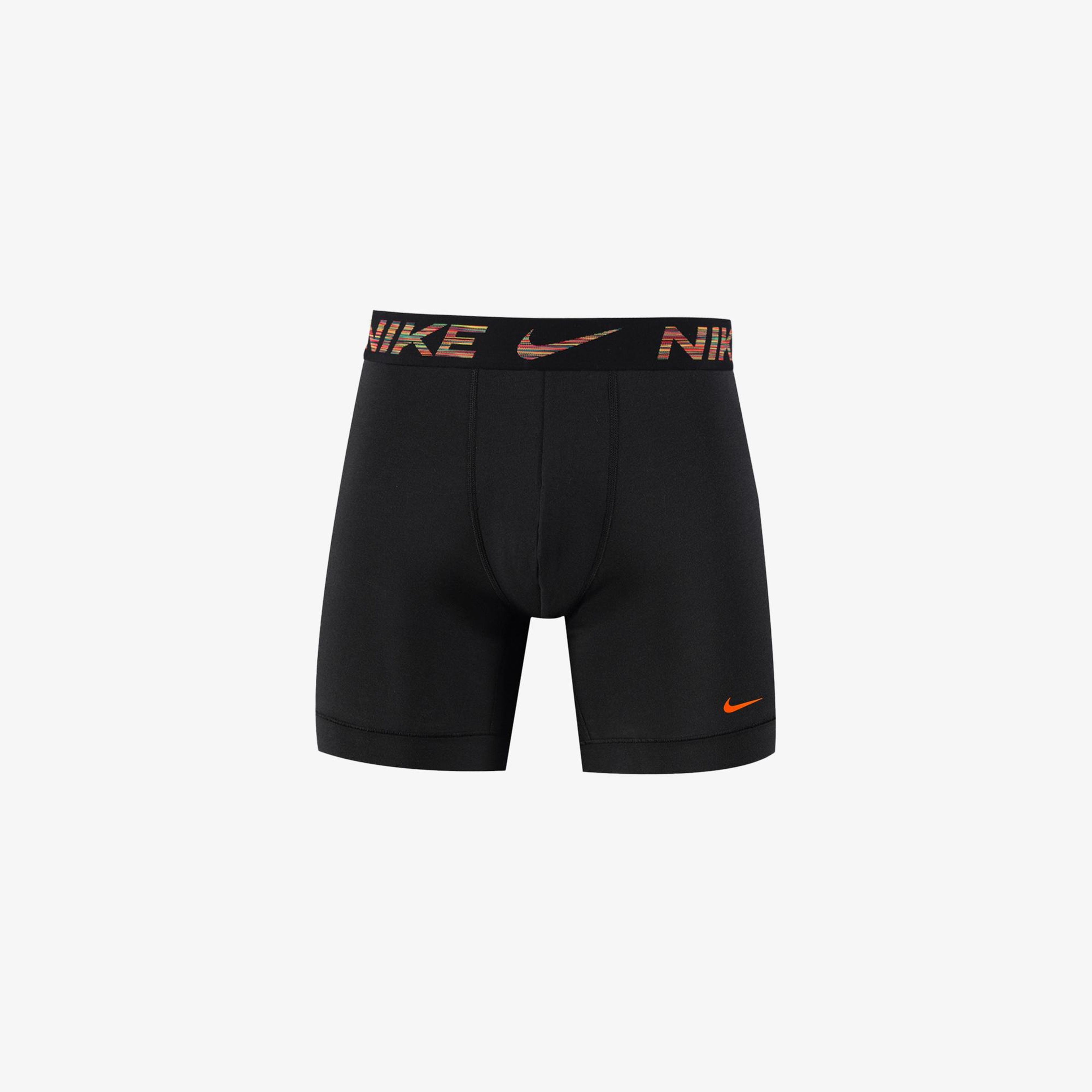 Nike Brief 3' lü Erkek Siyah Boxer