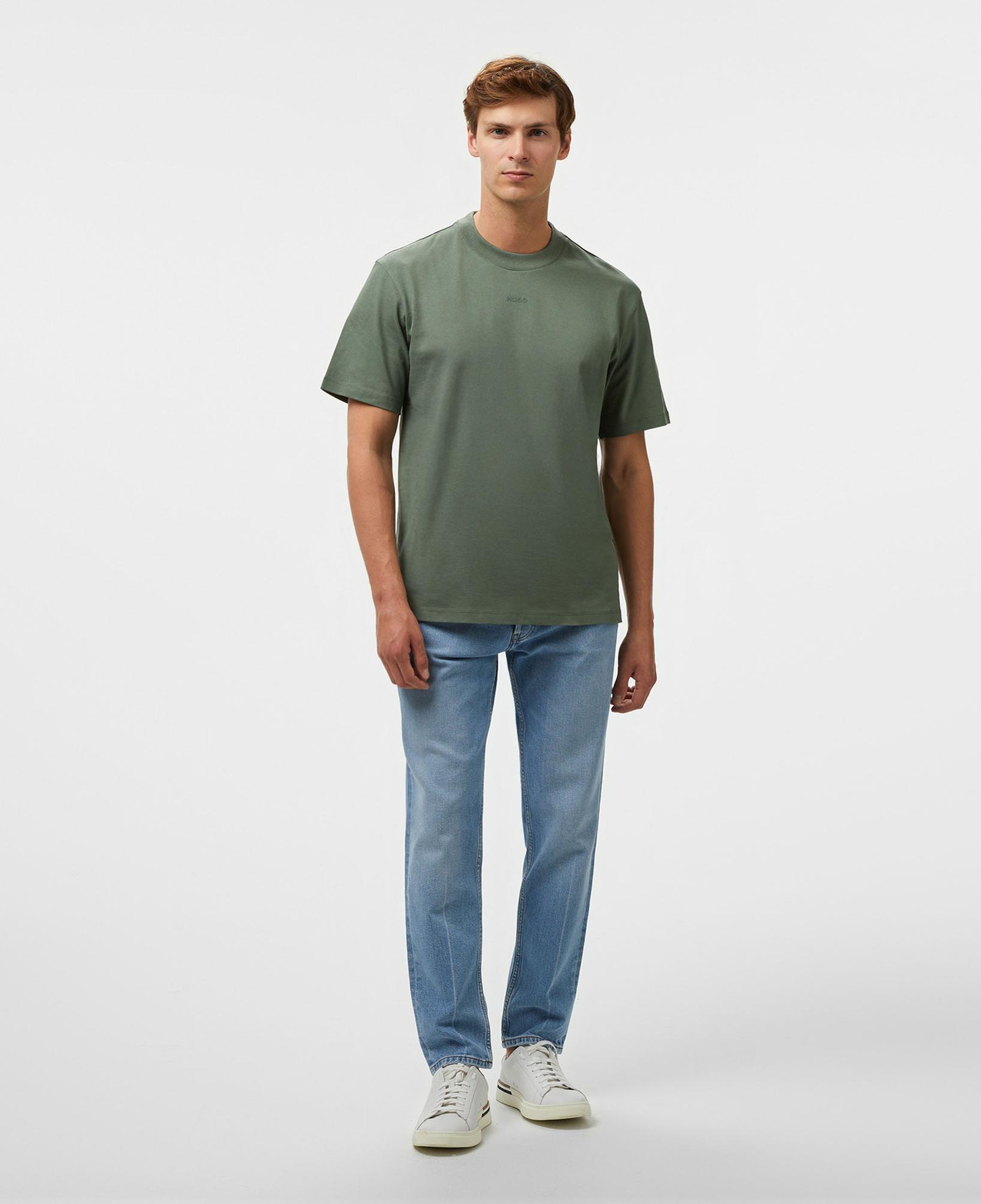 Hugo Dapolino Erkek Yeşil T-Shirt