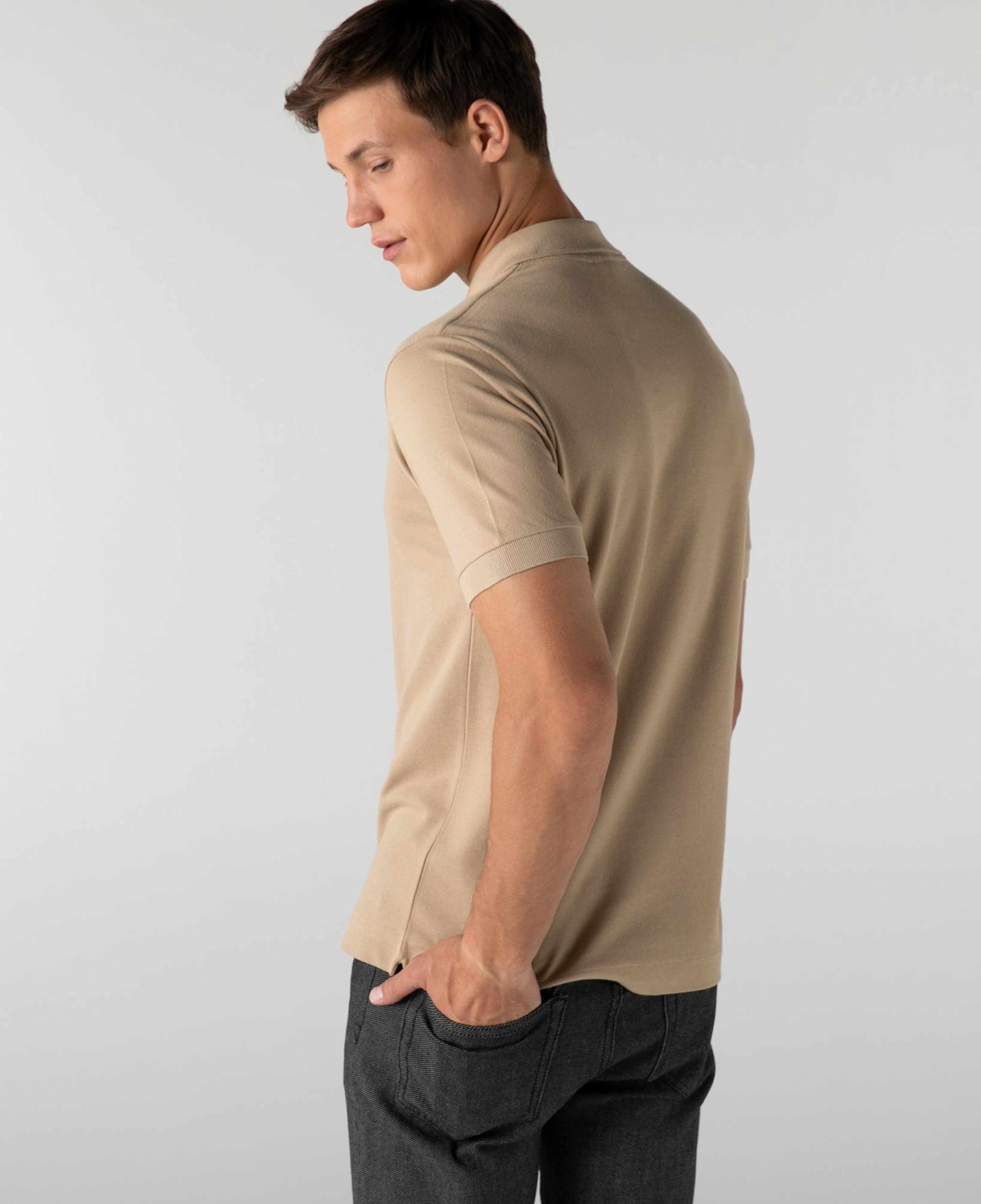Lacoste L.12.12 Erkek Classic Fit Kahverengi Polo