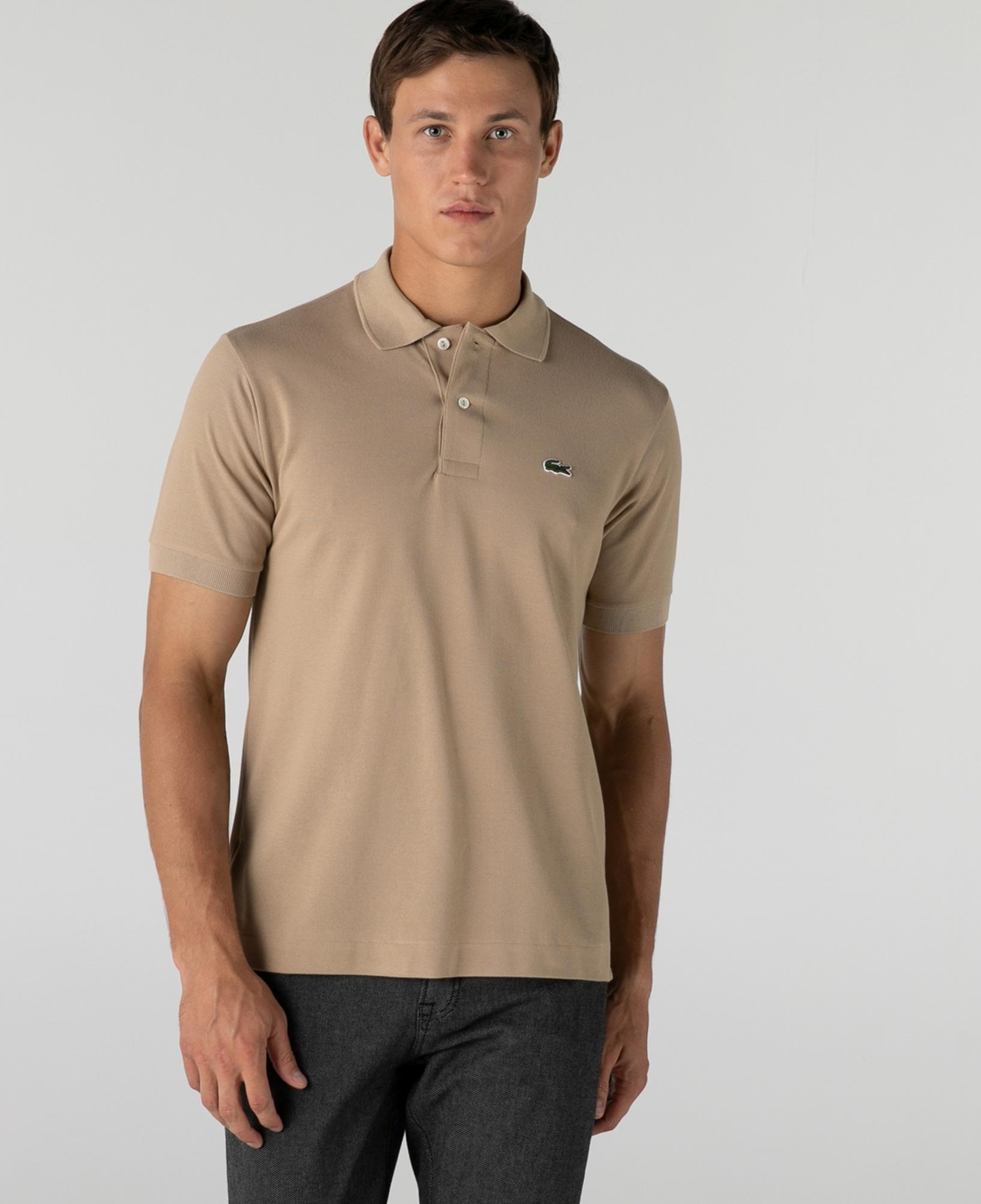 Lacoste L.12.12 Erkek Classic Fit Kahverengi Polo