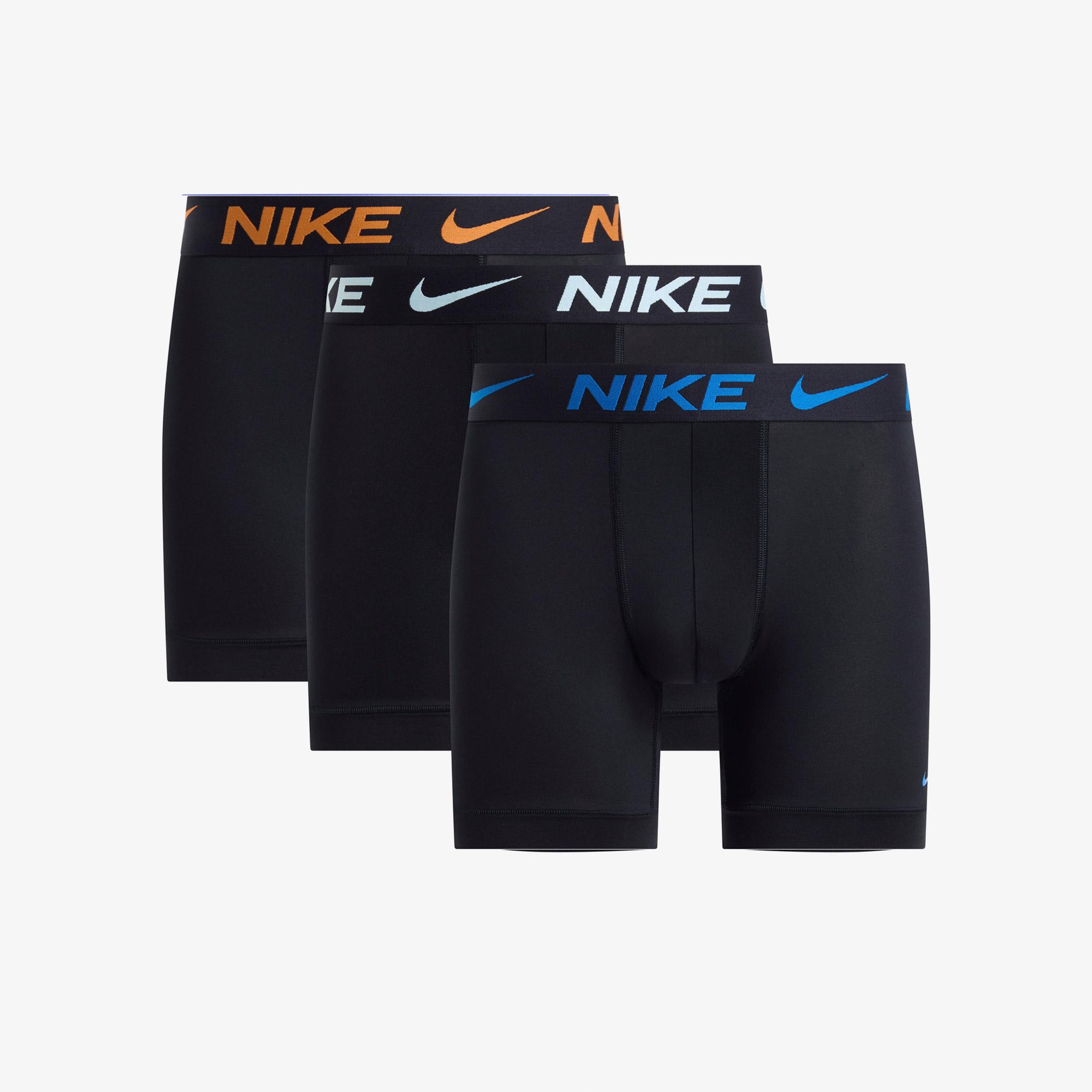 Nike Brief 3'lü Erkek Siyah Boxer