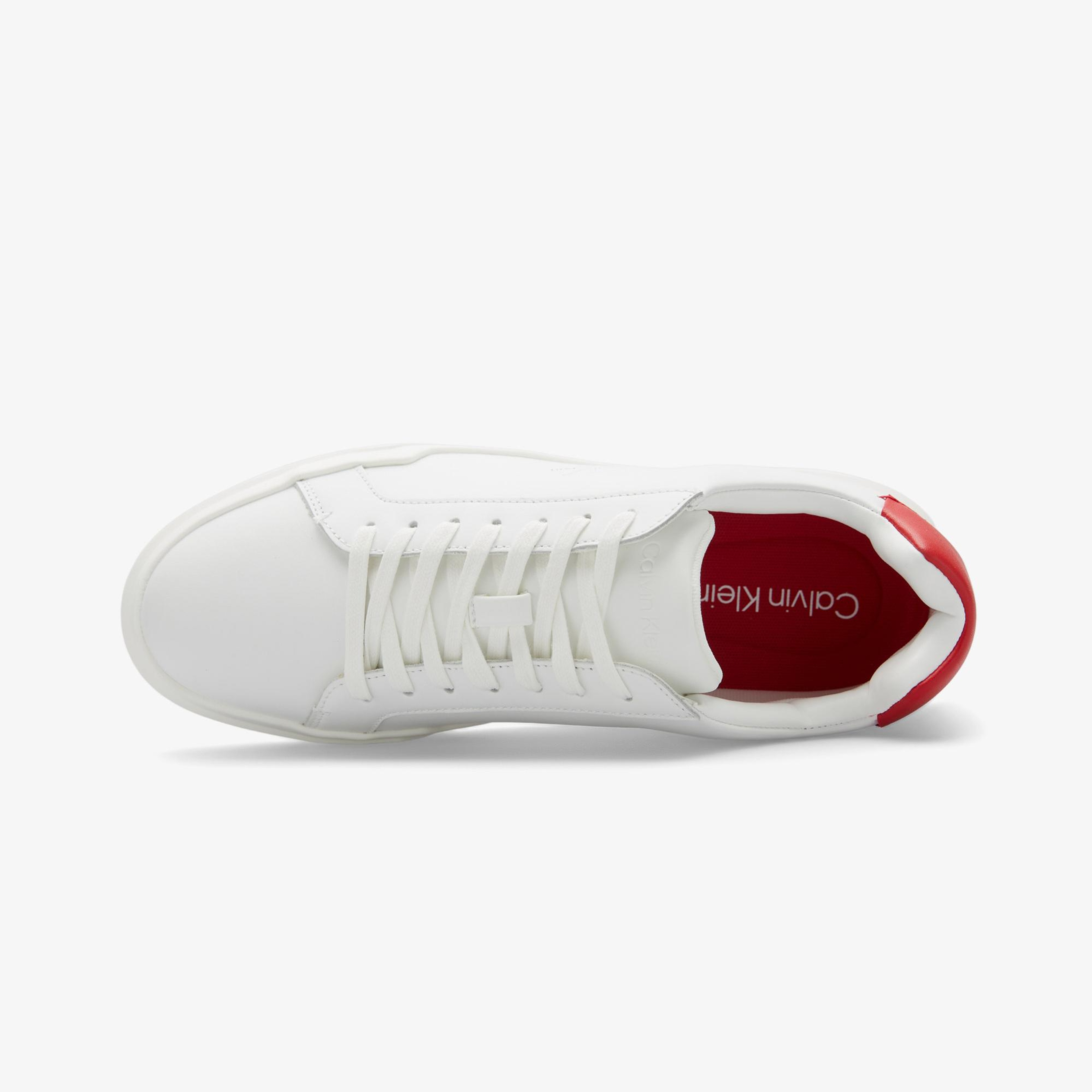 Calvin Klein Chunky Cupsole Laceup Erkek Beyaz Sneaker