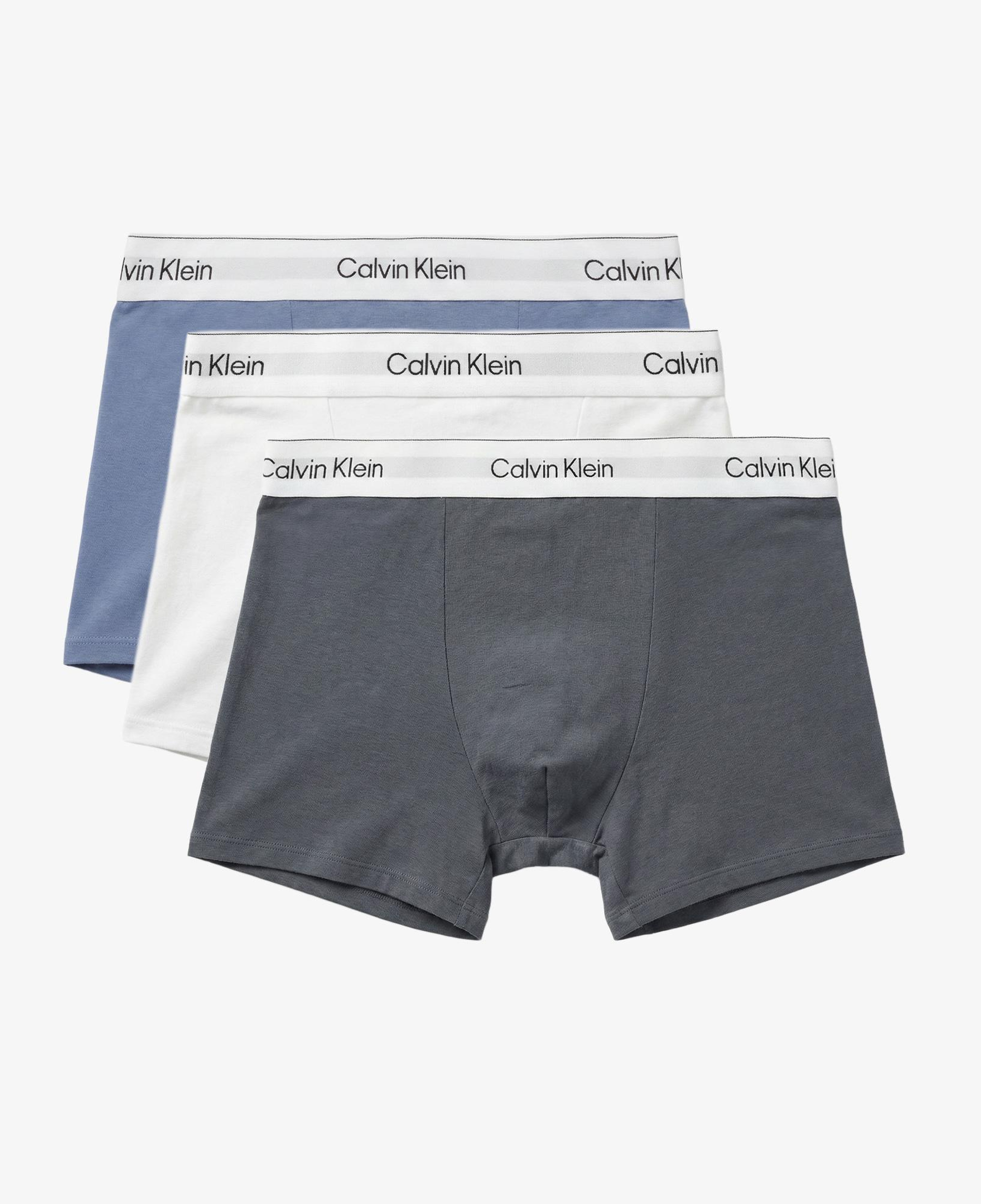 Calvin Klein Relaxed Fit Trunk 3'lü Erkek Mavi Boxer