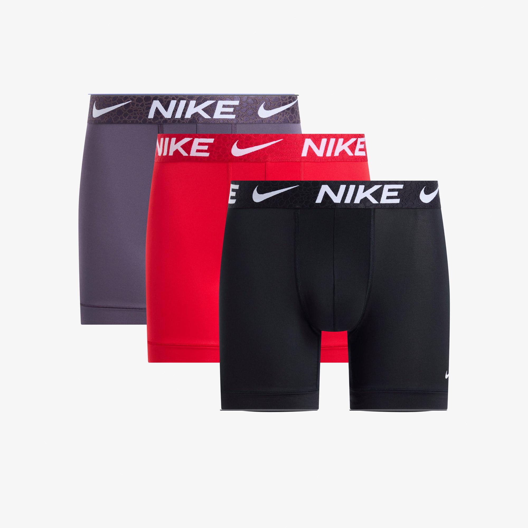 Nike Brief 3'lü Erkek Renkli Boxer